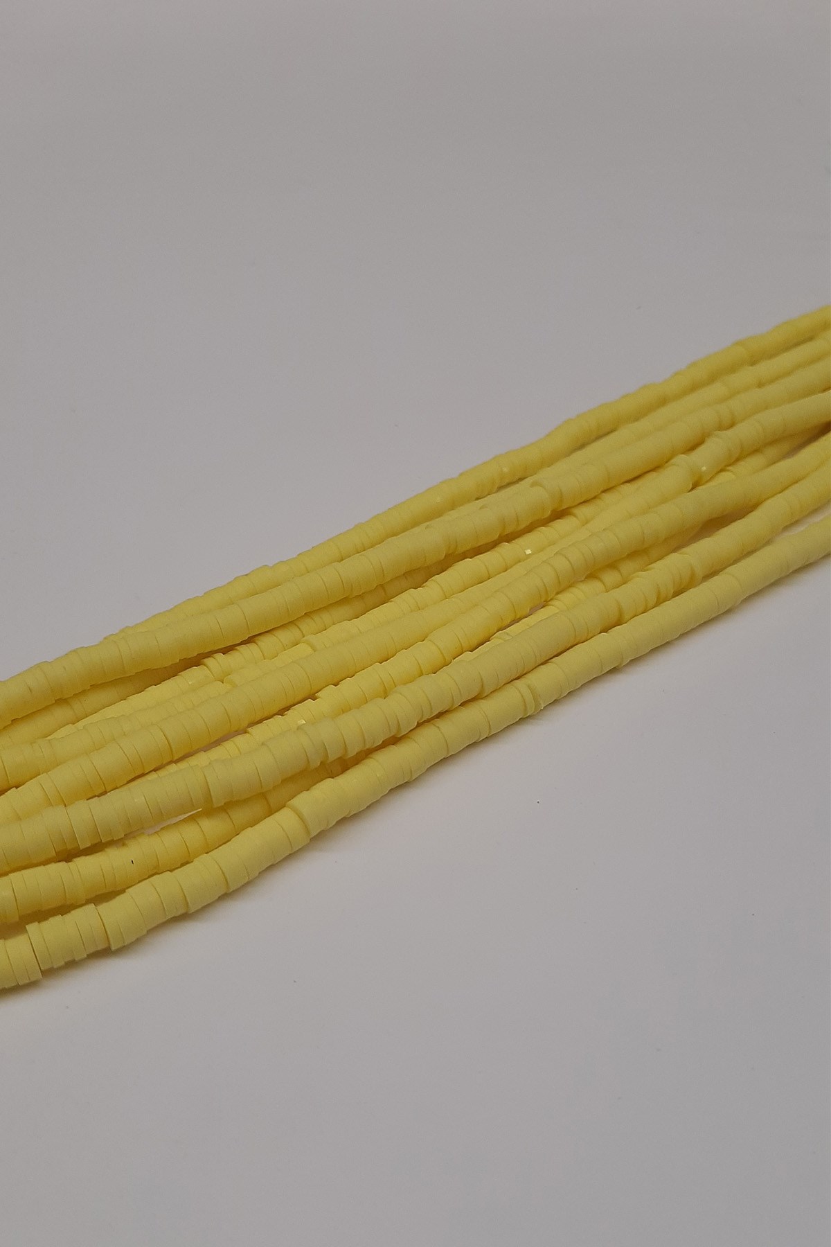 Sarı Fimo Hamur Boncuk 4mm