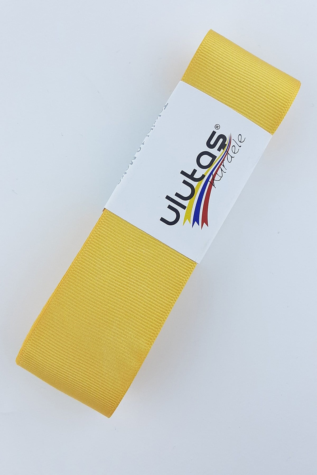 Yellow Grosgrain Ribbon 4 cm 10 m
