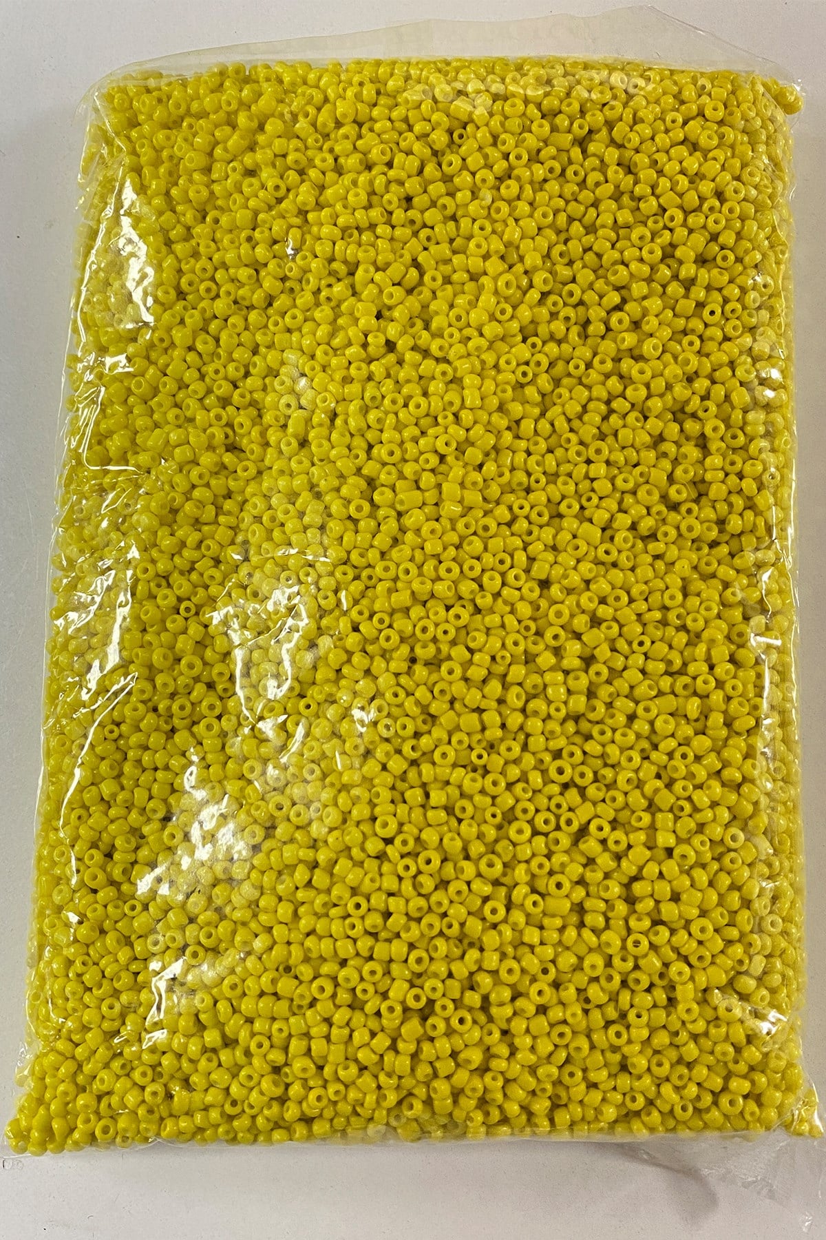 Sarı Kum Boncuk 3 mm 500 gr