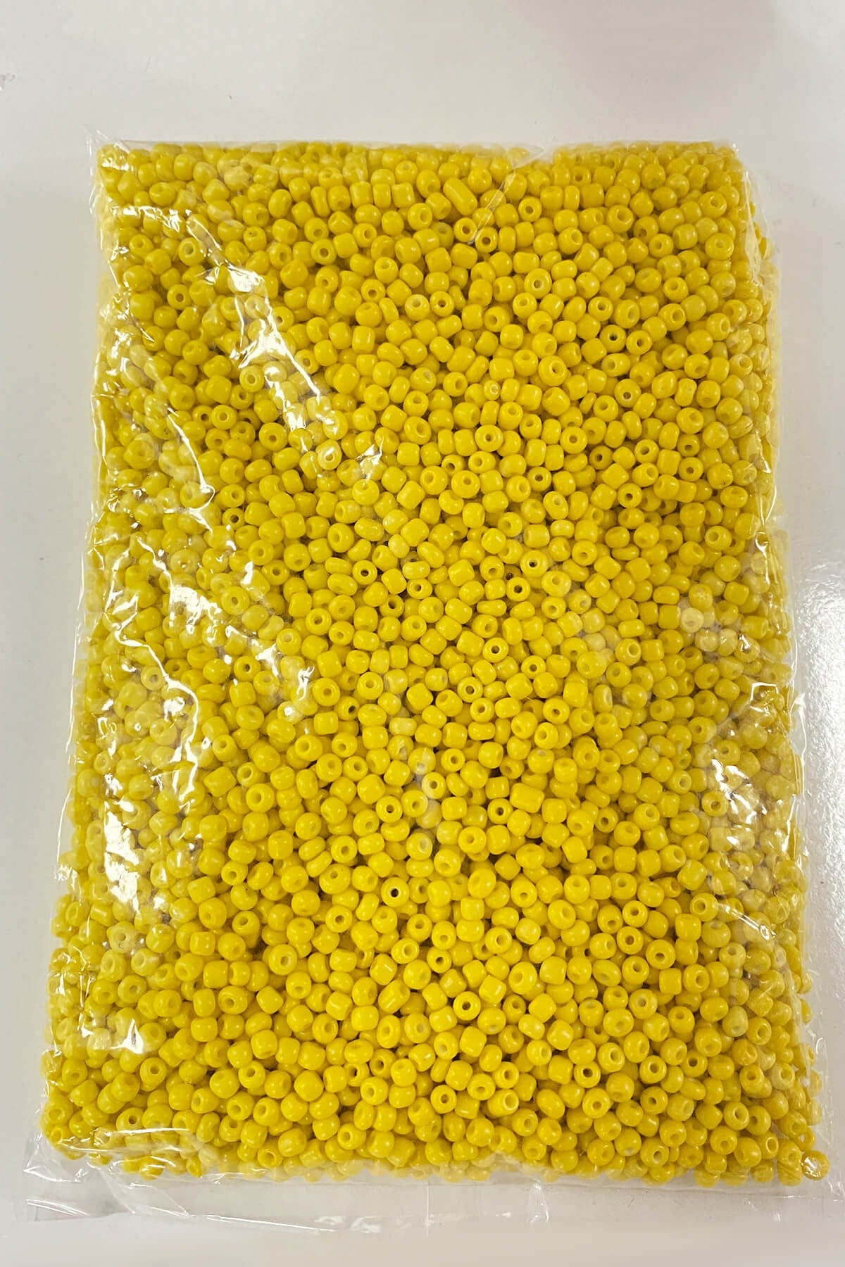 Sarı Kum Boncuk 4 mm 500 gr