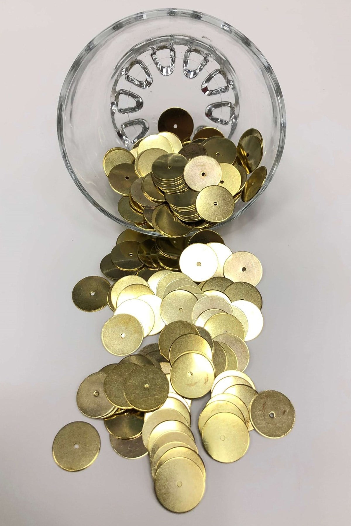 Yellow Metal Washer 12 mm