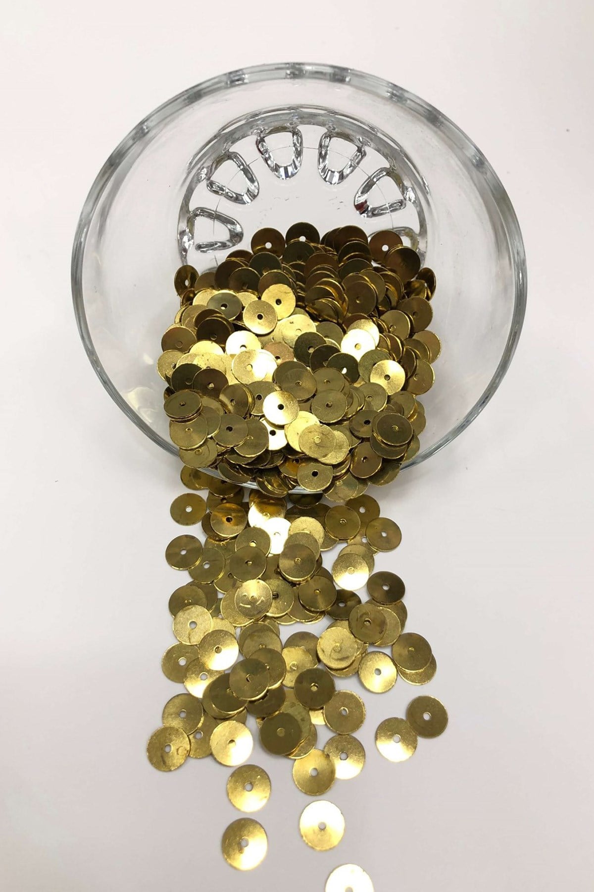 Sarı Metal Pul 9 mm