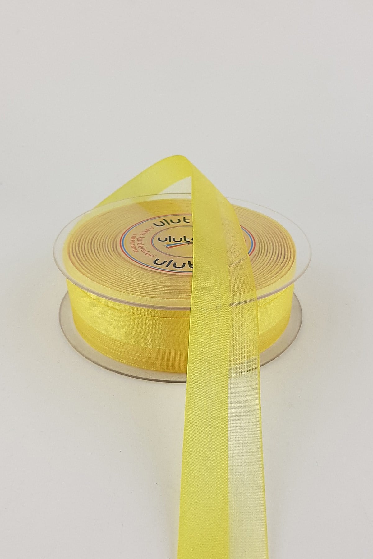 Sarı Su Yolu Kurdelesi 2,5 cm