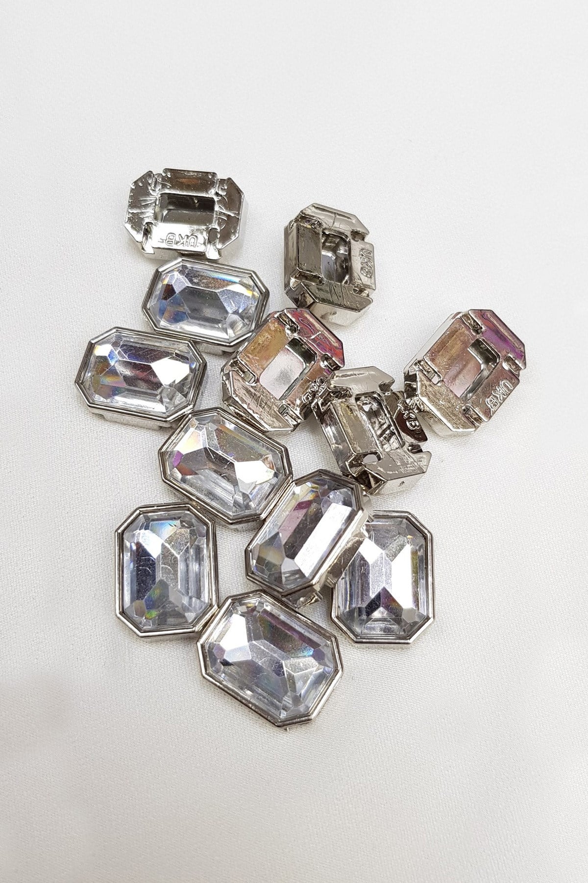 Transparent Rectangle Cased Pillar 1.5-2cm 10 pcs