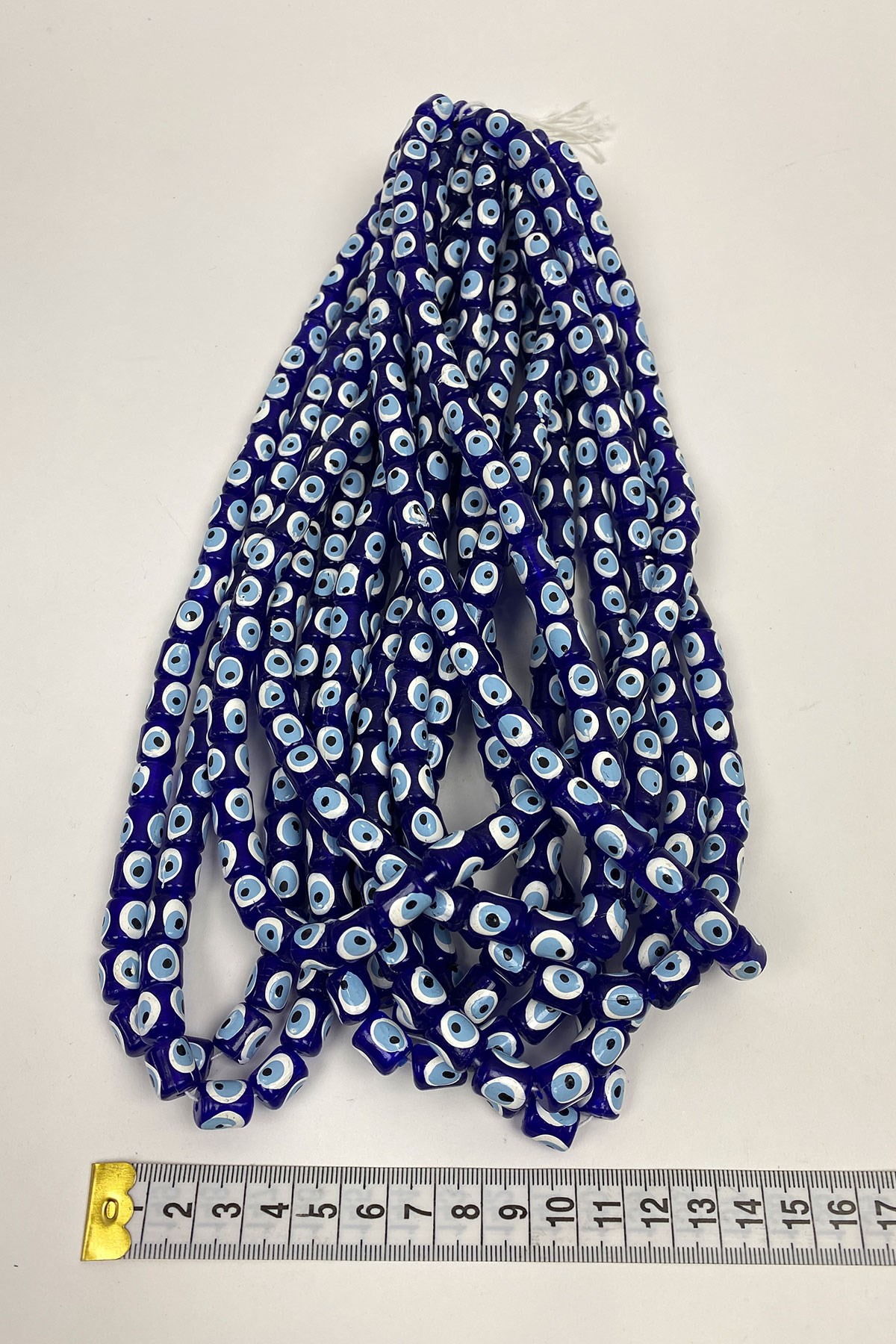 Cylinder Evil Eye Beads 1 Series 10 mm