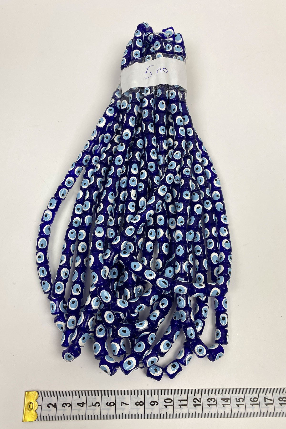 Cylinder Evil Eye Beads 1 Series 10 mm