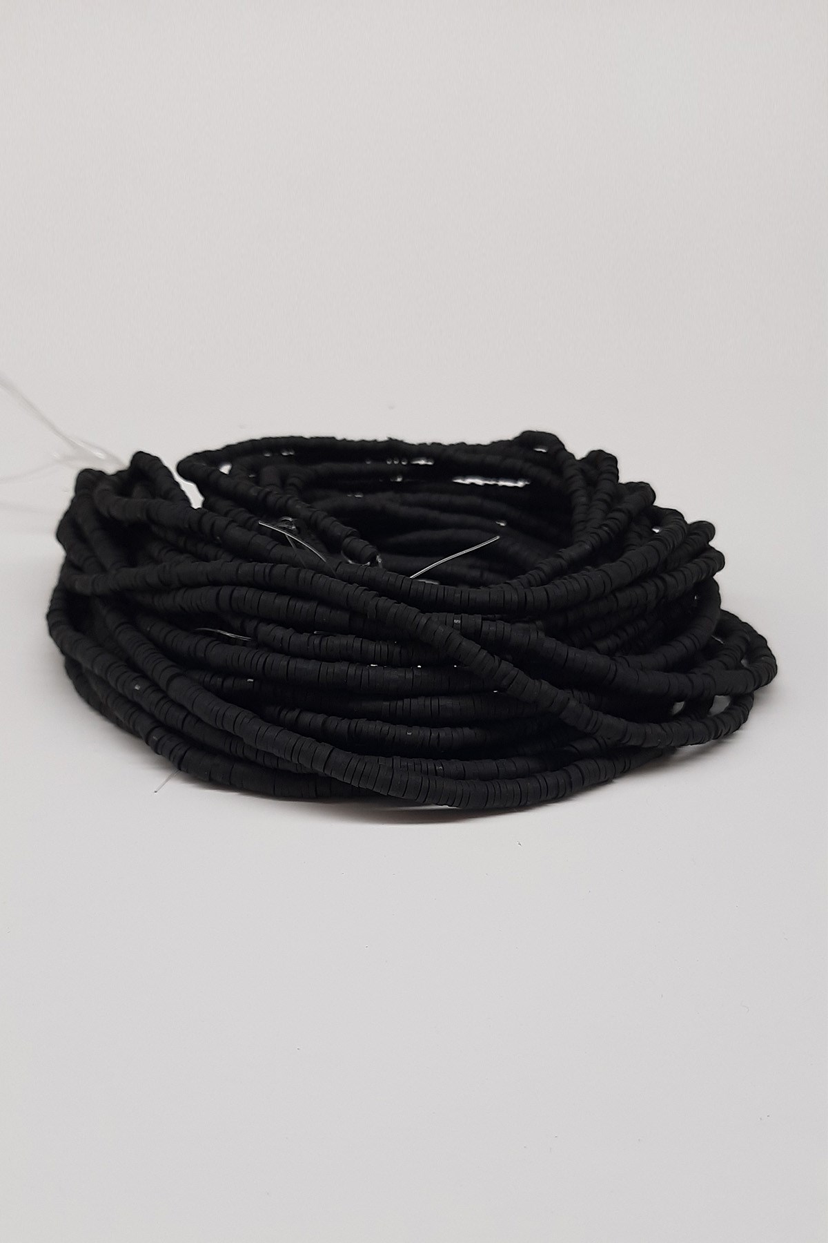 Siyah Fimo Hamur Boncuk 4mm