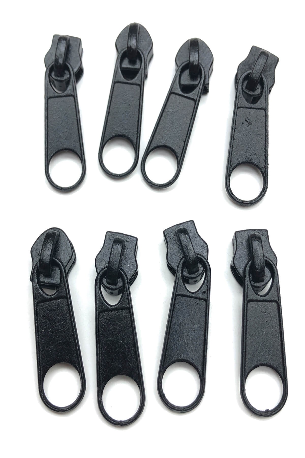 Siyah Metal Fermuar Başlığı