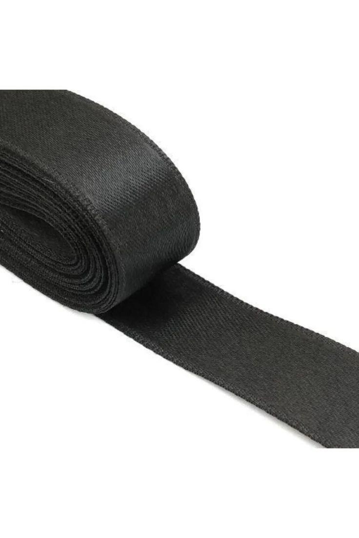 Siyah Saten Kurdela 3cm 10m Kırmızı Saten Kurdele Şerit – 3cm Saten Kurdela