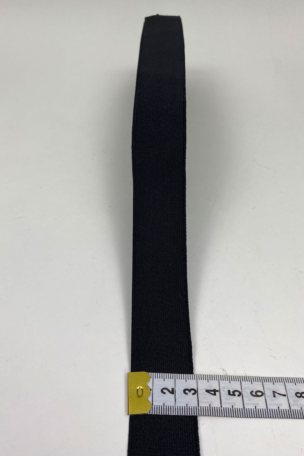 Siyah Yassı Lastik 3 cm 10 mt