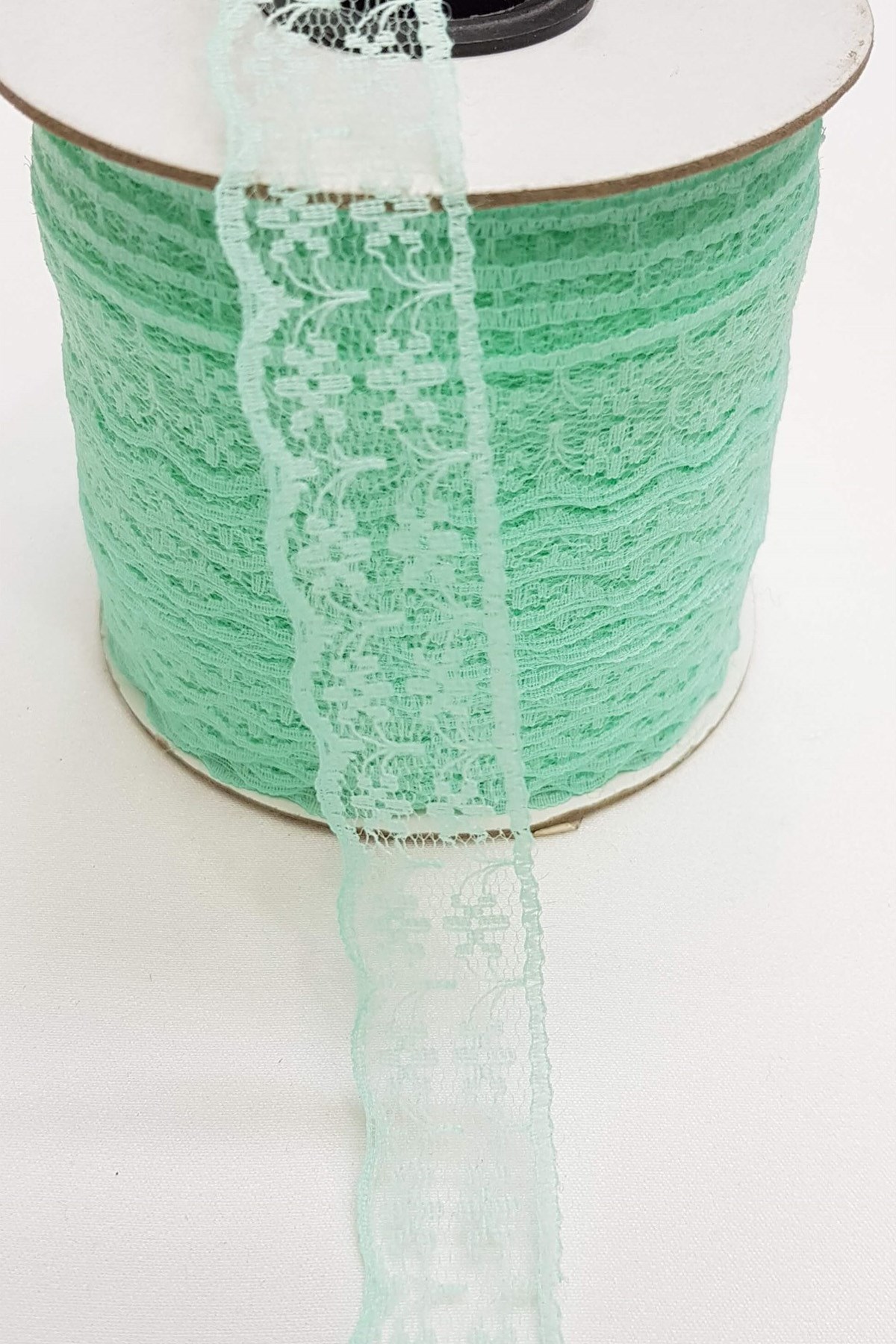 Su Yeşili  Dantel Kurdele 2,5 cm
