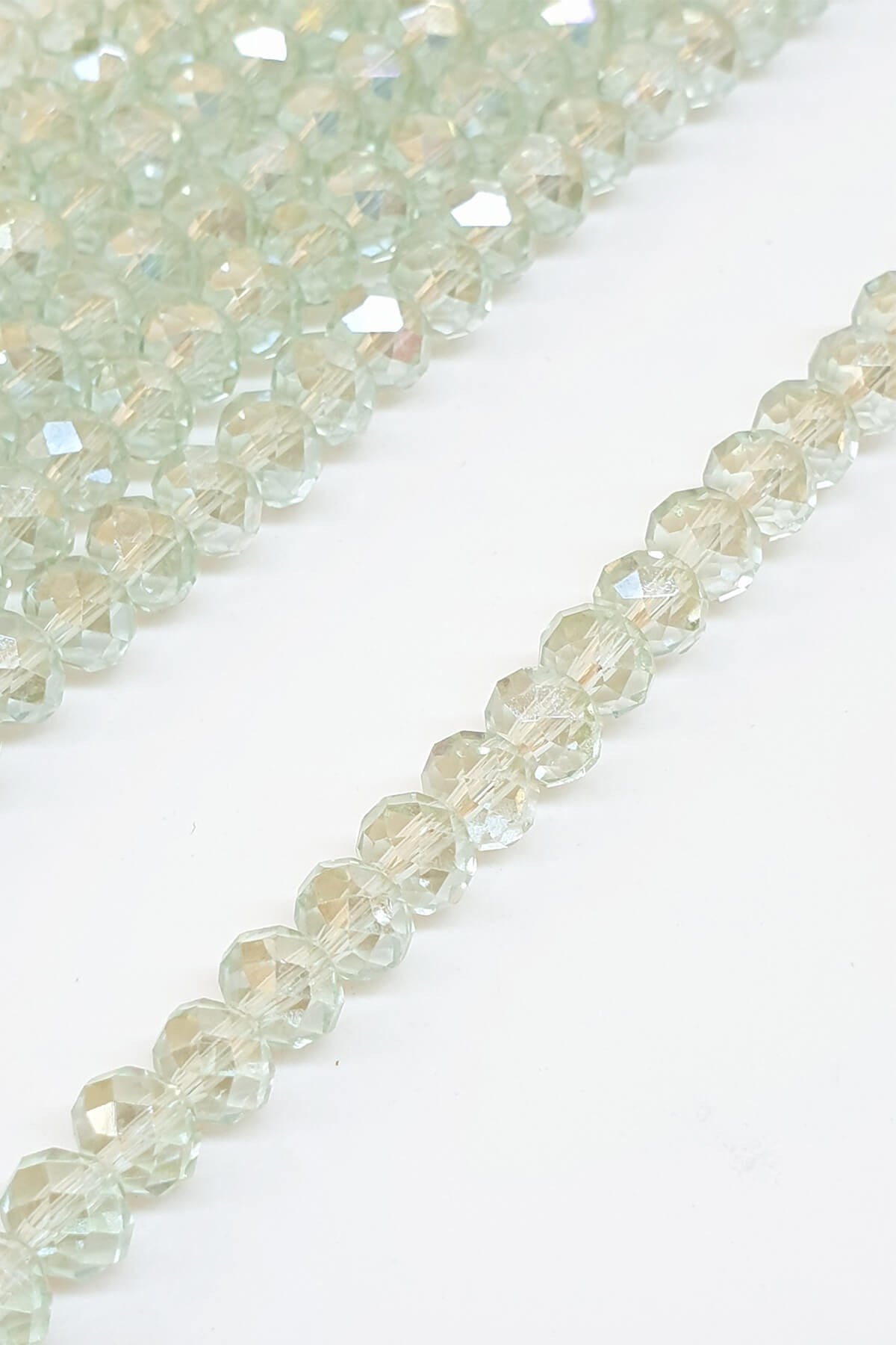 Su Yeşili Kristal Boncuk 6 Mm