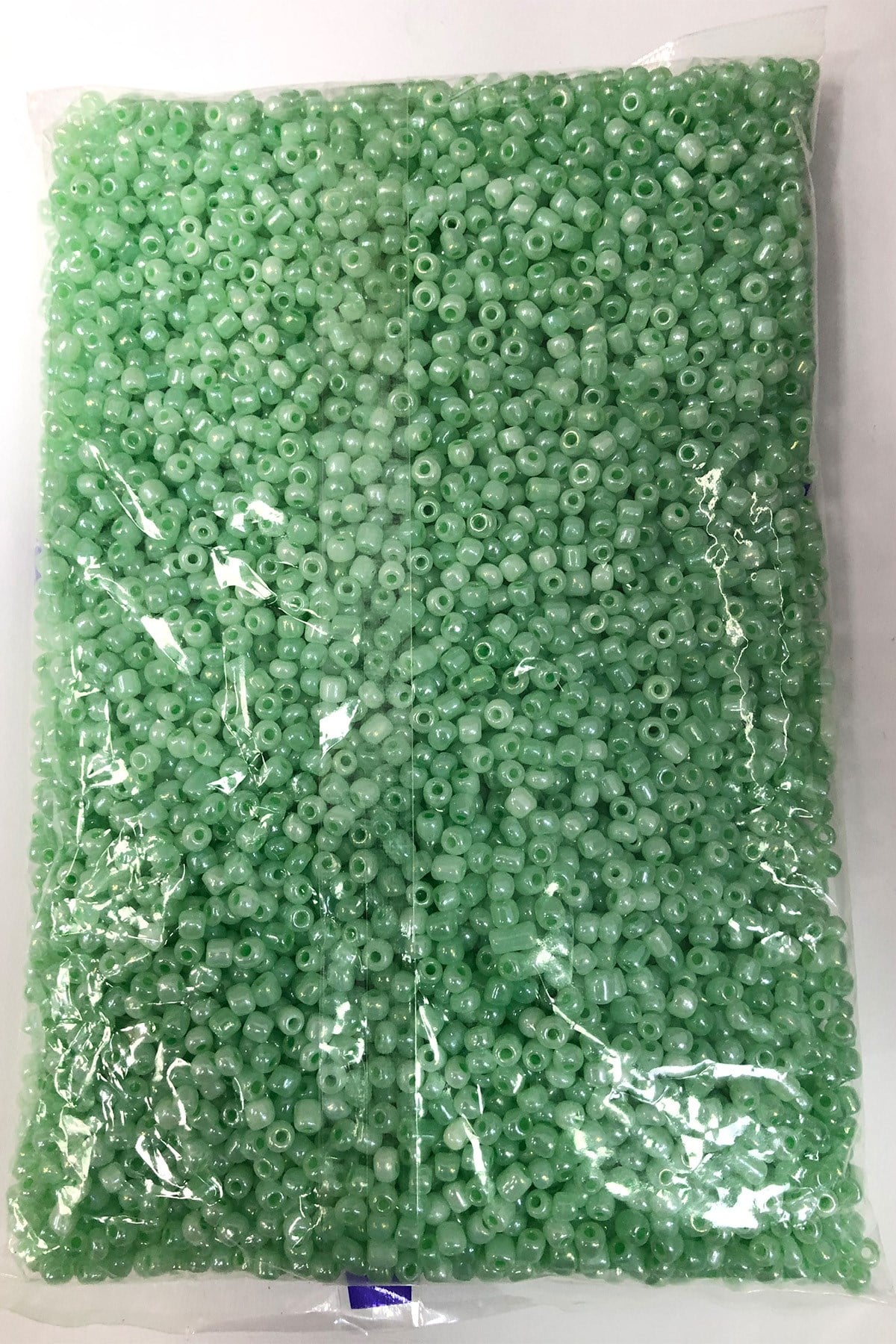 Su Yeşili Kum Boncuk 4 mm 500 gr
