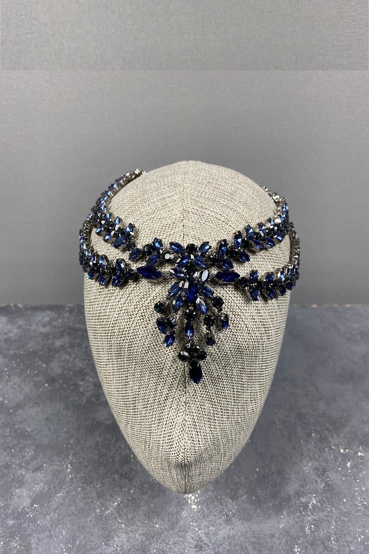 Sultan Model Pediment Bridal Henna Hair Accessory