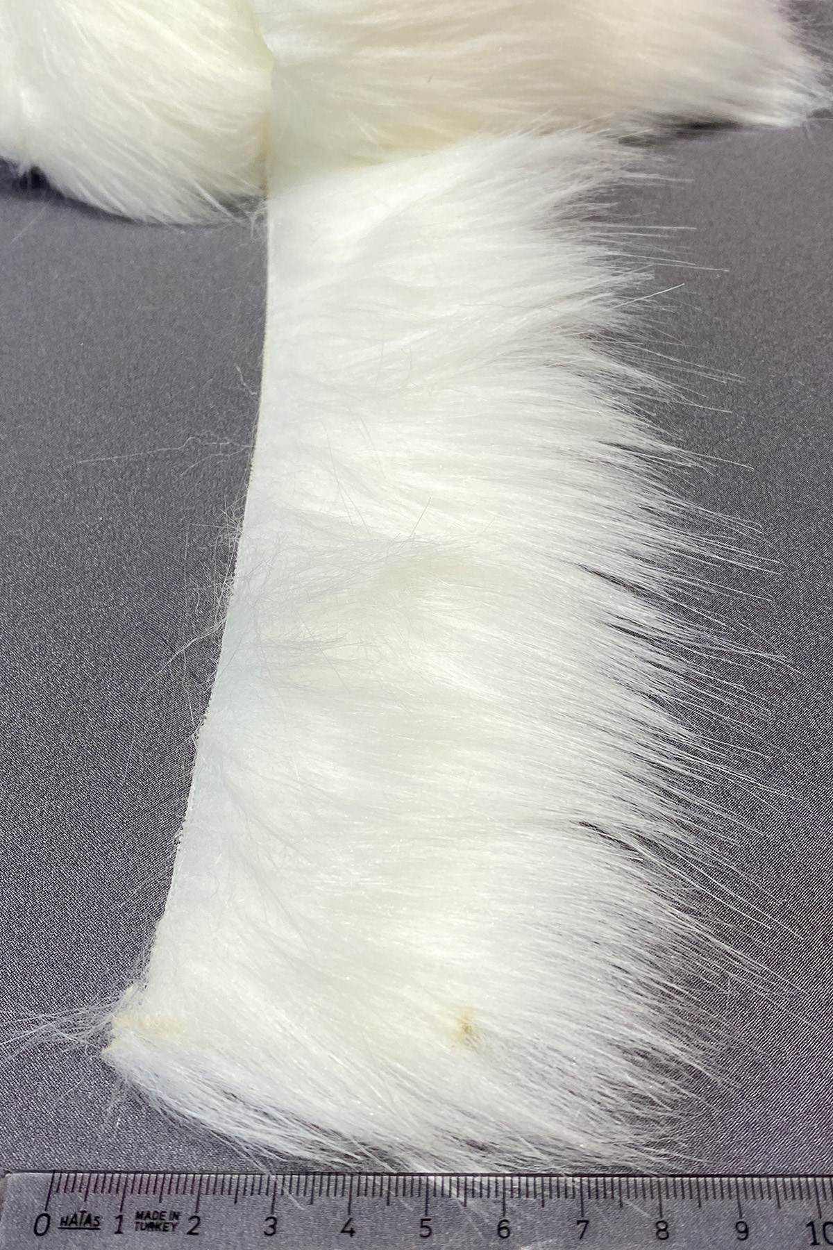 Suni Kürk Yapay Peluş Şerit
