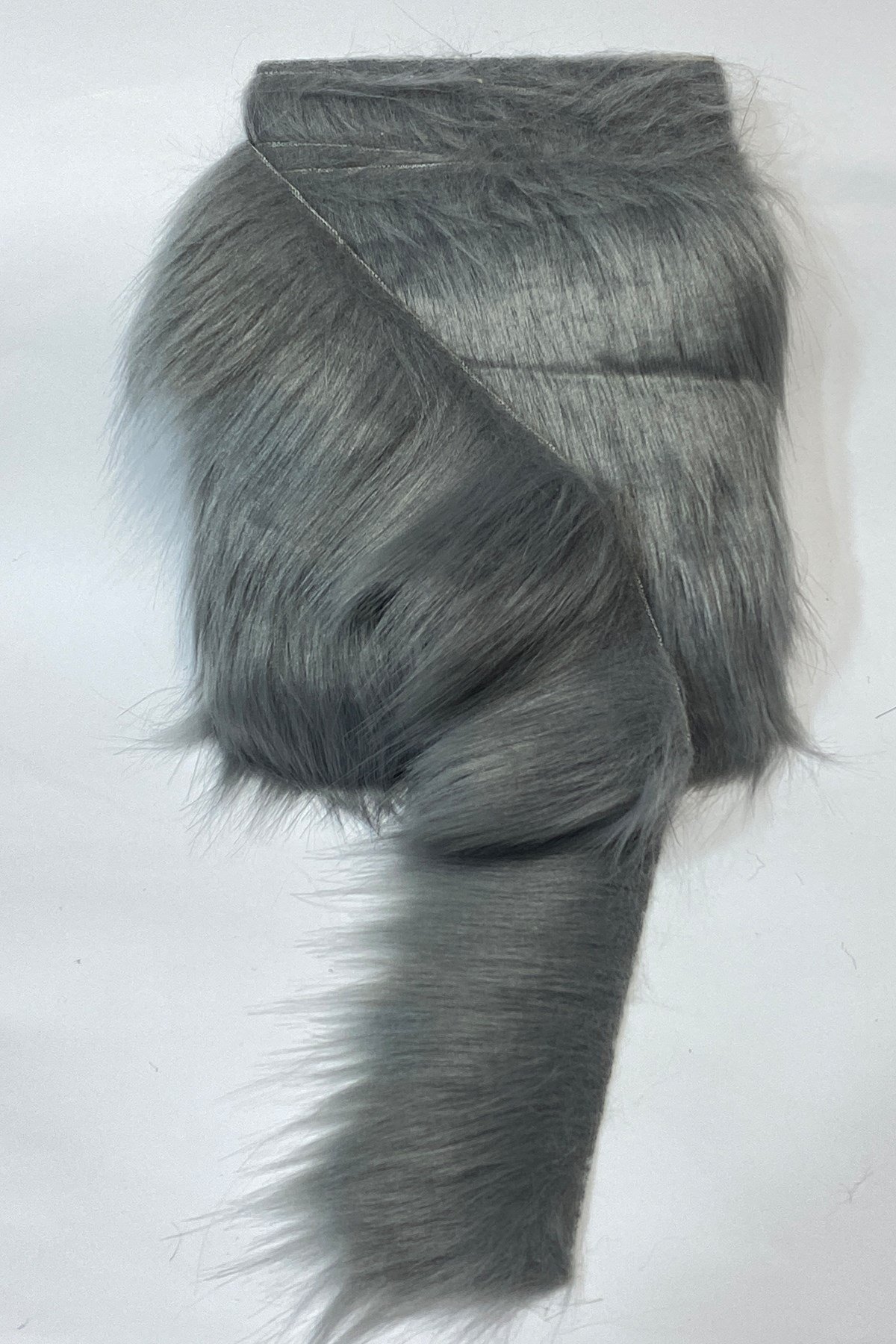 Suni Kürk Yapay Peluş Şerit