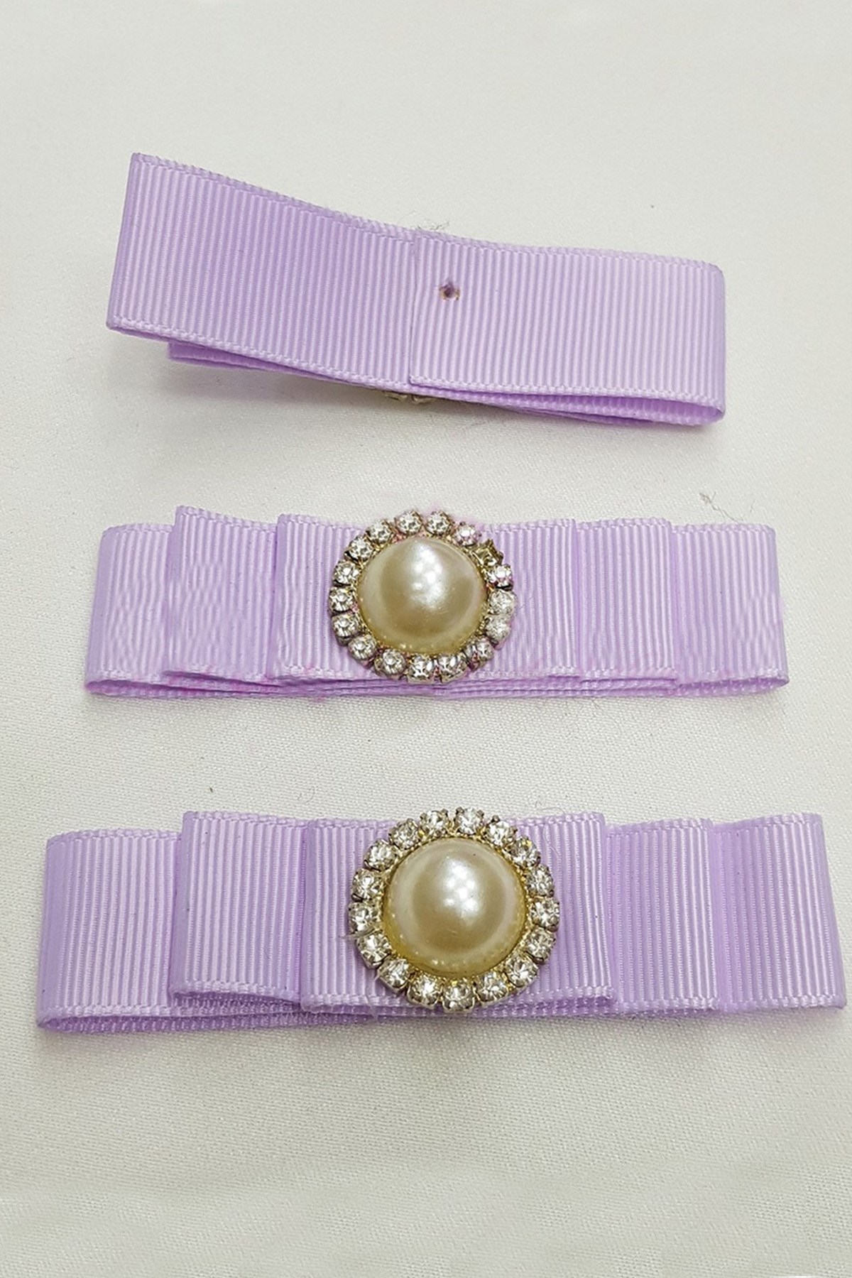 Purple Ornate Bow 2-7 Cm