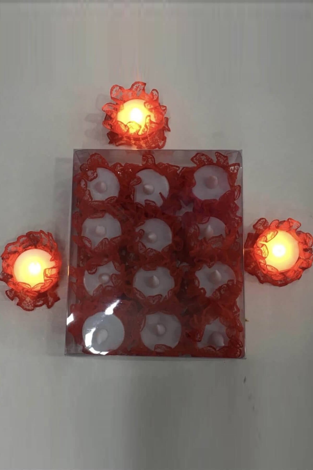Fancy Led Candle 12 Pieces