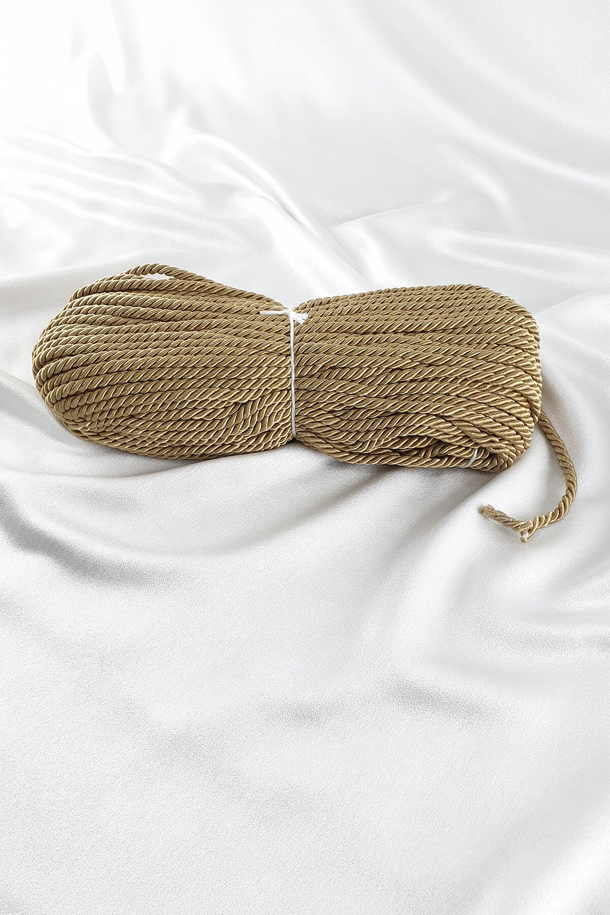 Milk Brown Cord Rope 8 Mm