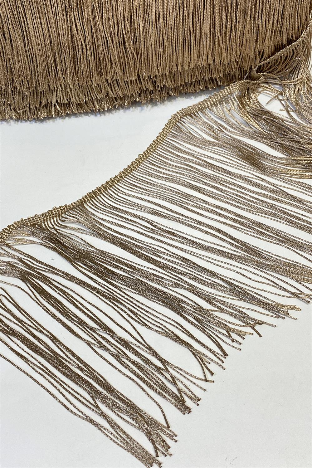 Milk Brown Fringe Tassel Ribbon