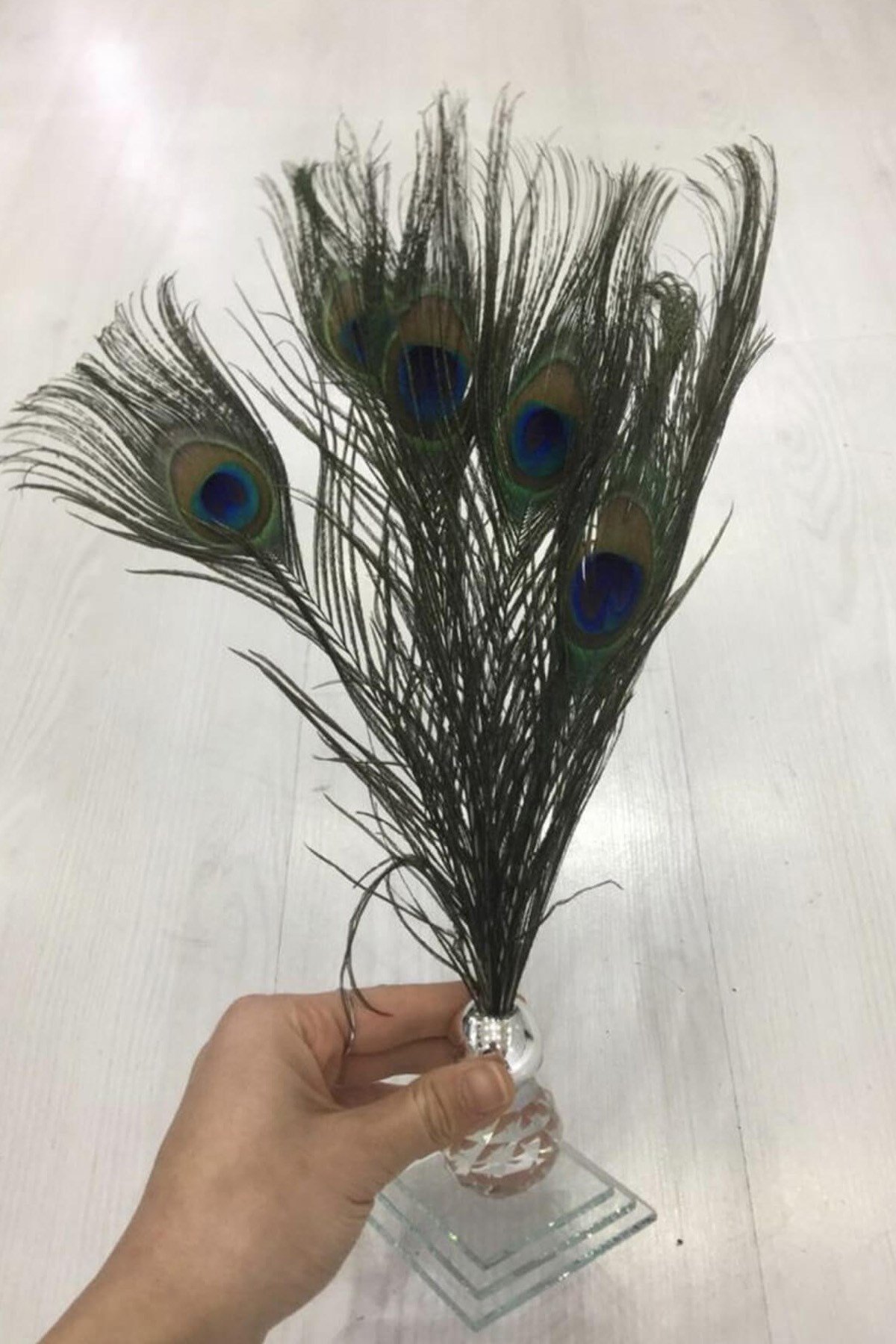 Tavuz Kuşu Tüyü 25-27 cm 1 adet