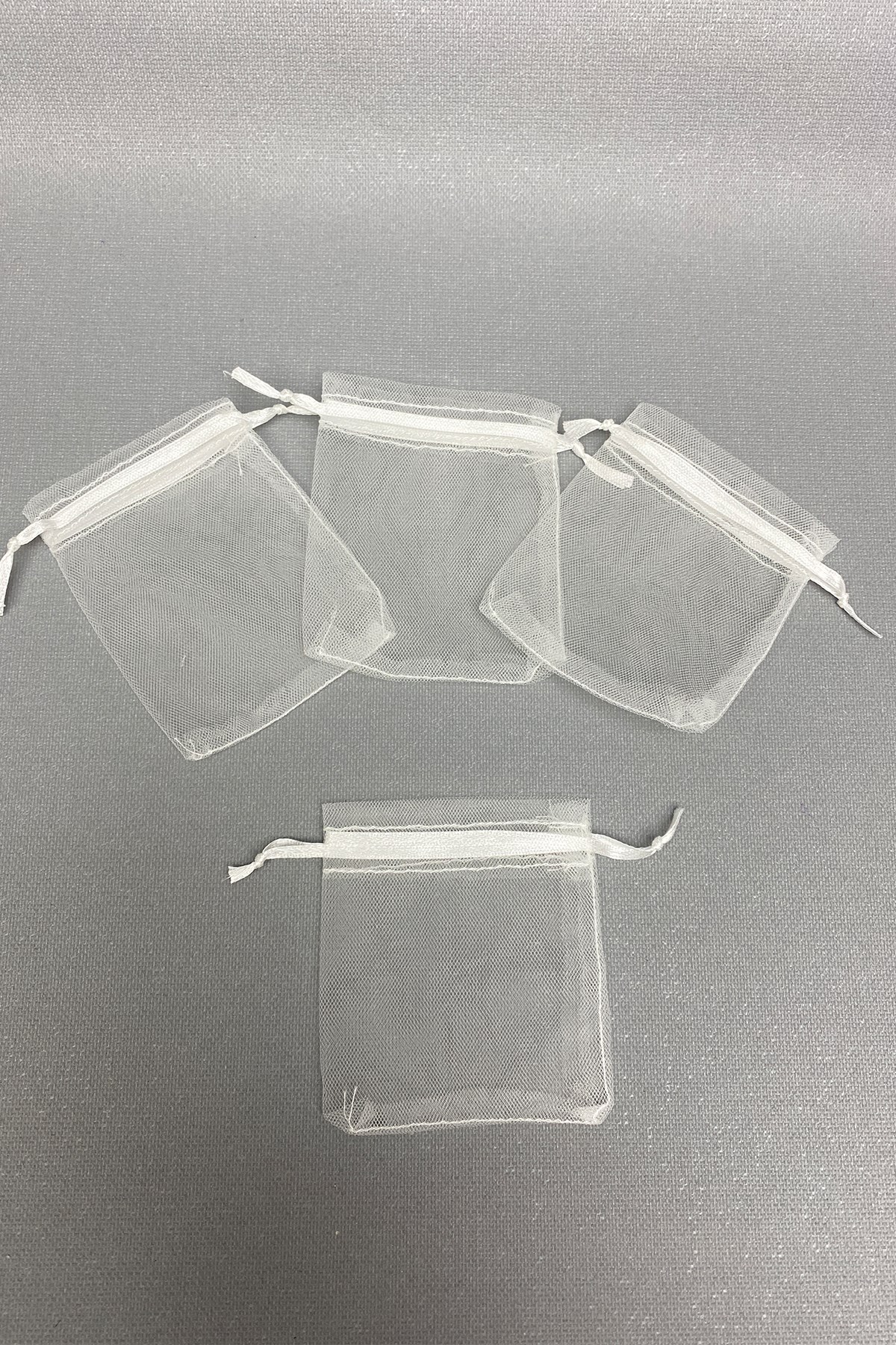 Tesbih Boy ve Hediyelik Kına Tül Kesesi 25 Adet (7*9cm)
