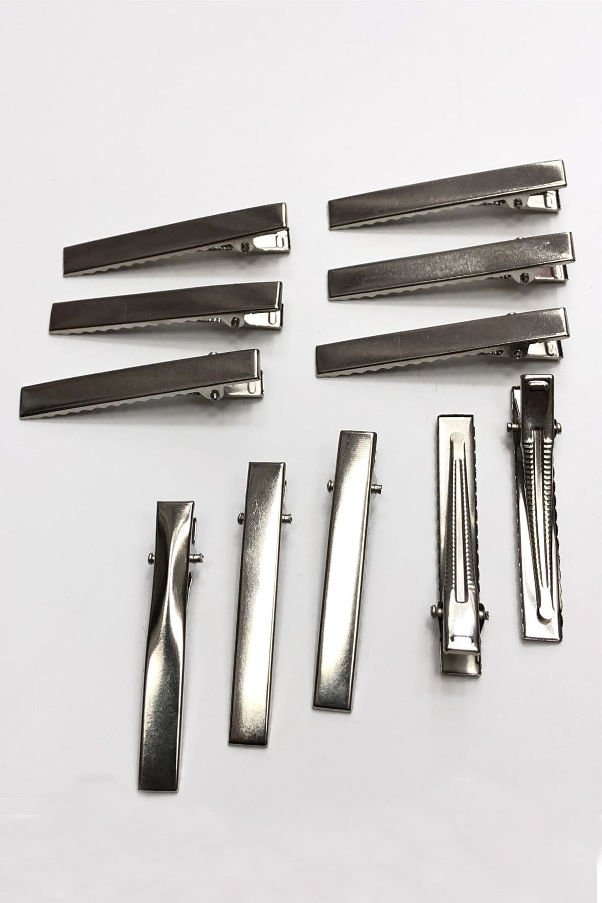 Crocodile Clasp Clip 10 Pieces 5.5 cm