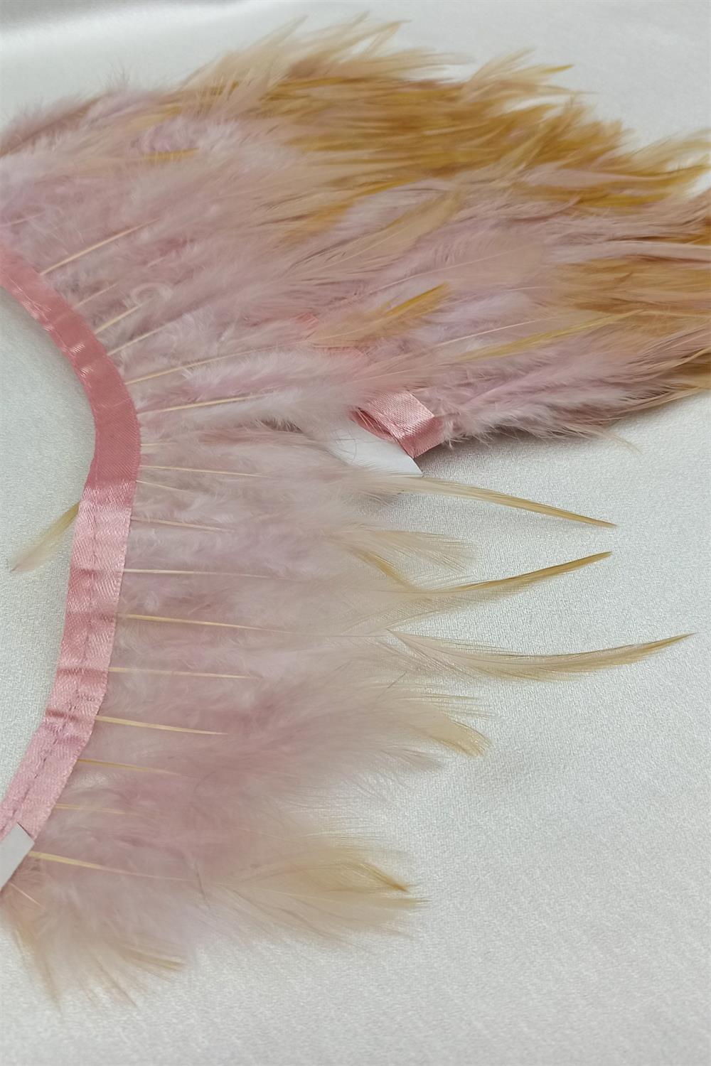 Wholesale Light Powder Rooster Feather