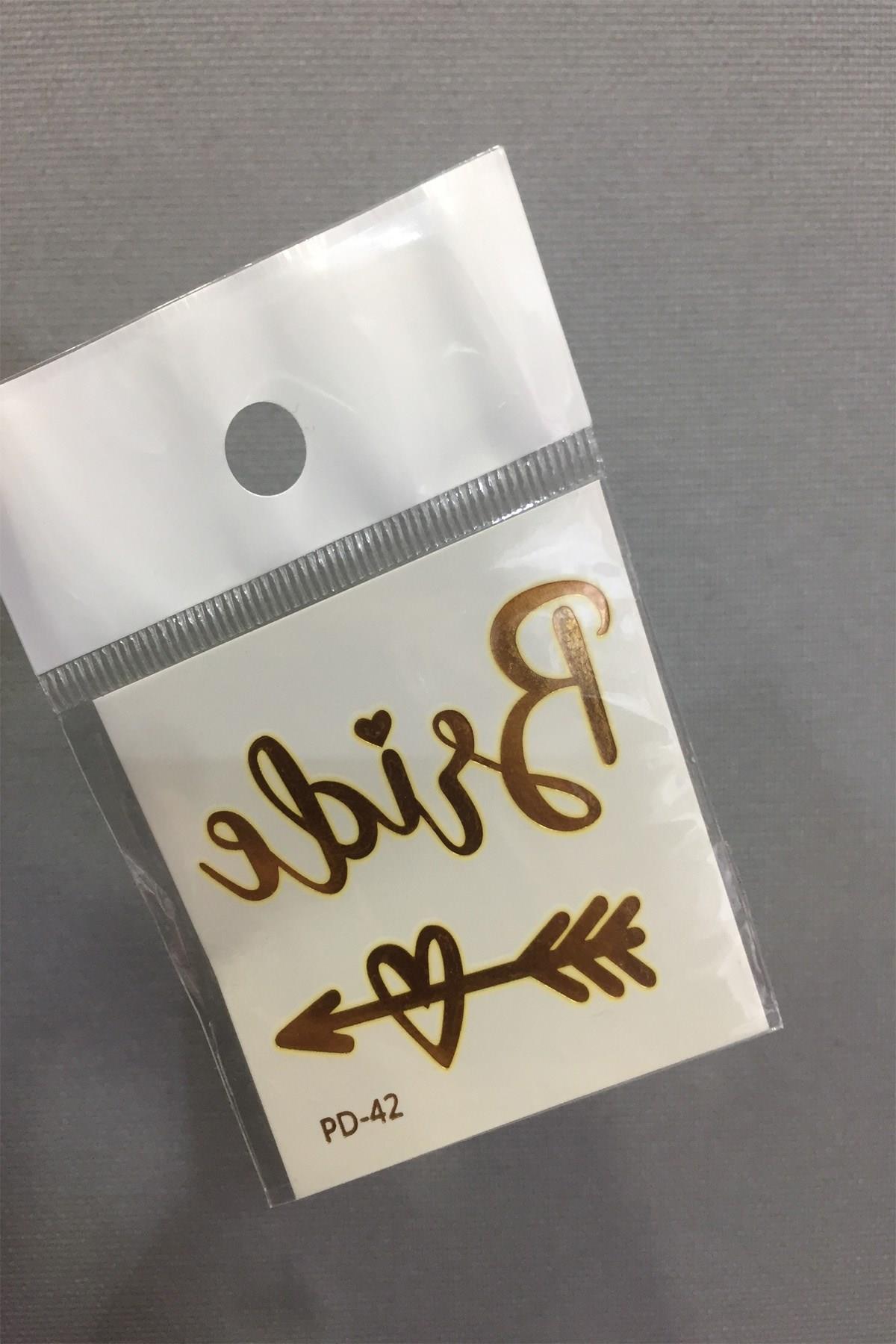 Wholesale Arrow Bride Temporary Tattoo