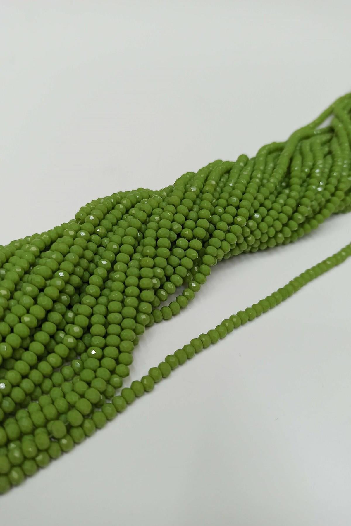 Wholesale Spring Powder Crystal Beads 4 mm