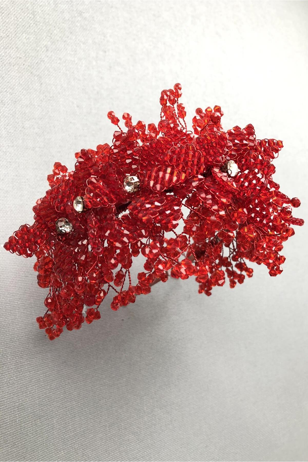 Wholesale Bellatrix Crystal Stone Bridal and Henna Crown