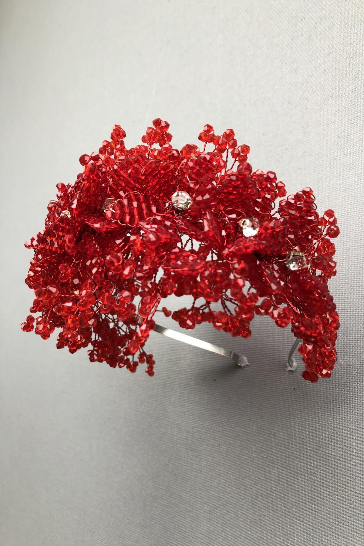 Wholesale Bellatrix Crystal Stone Bridal and Henna Crown