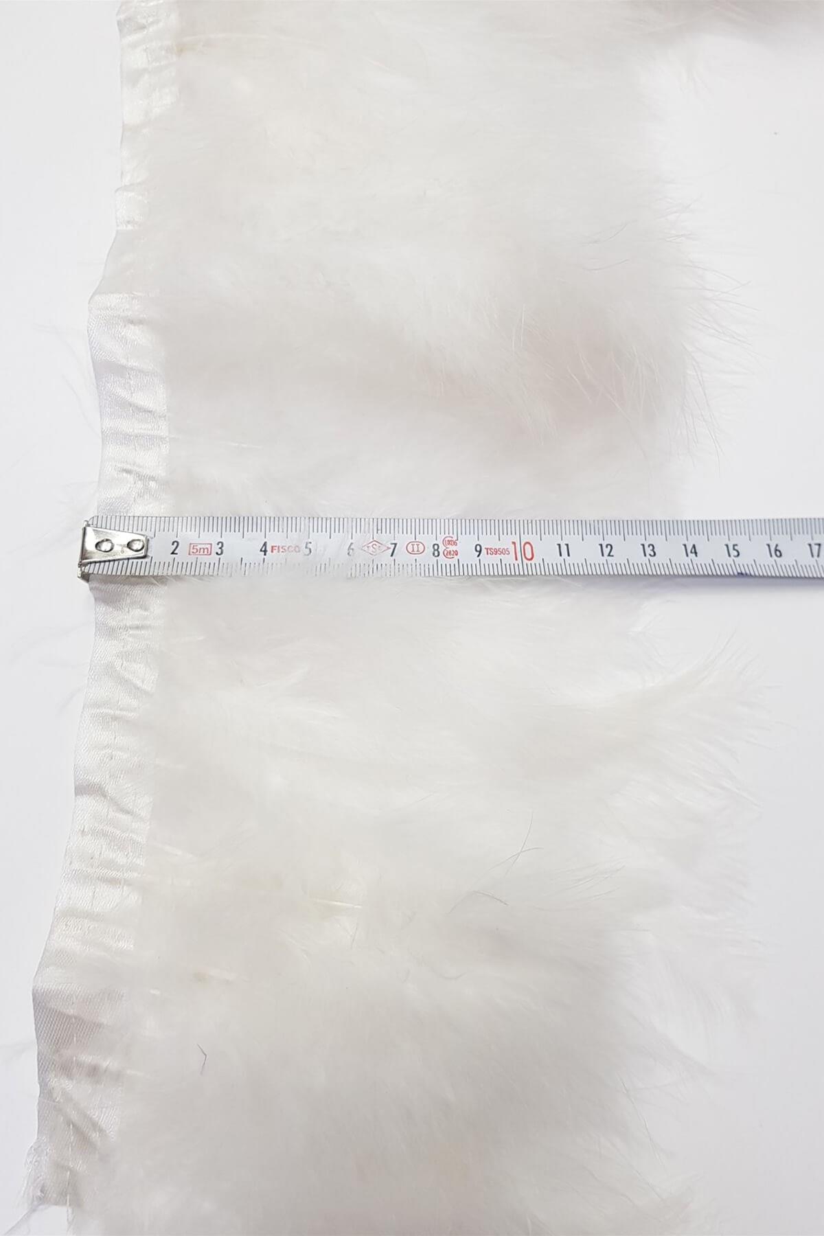 Wholesale White Yeast Feather 1 mt