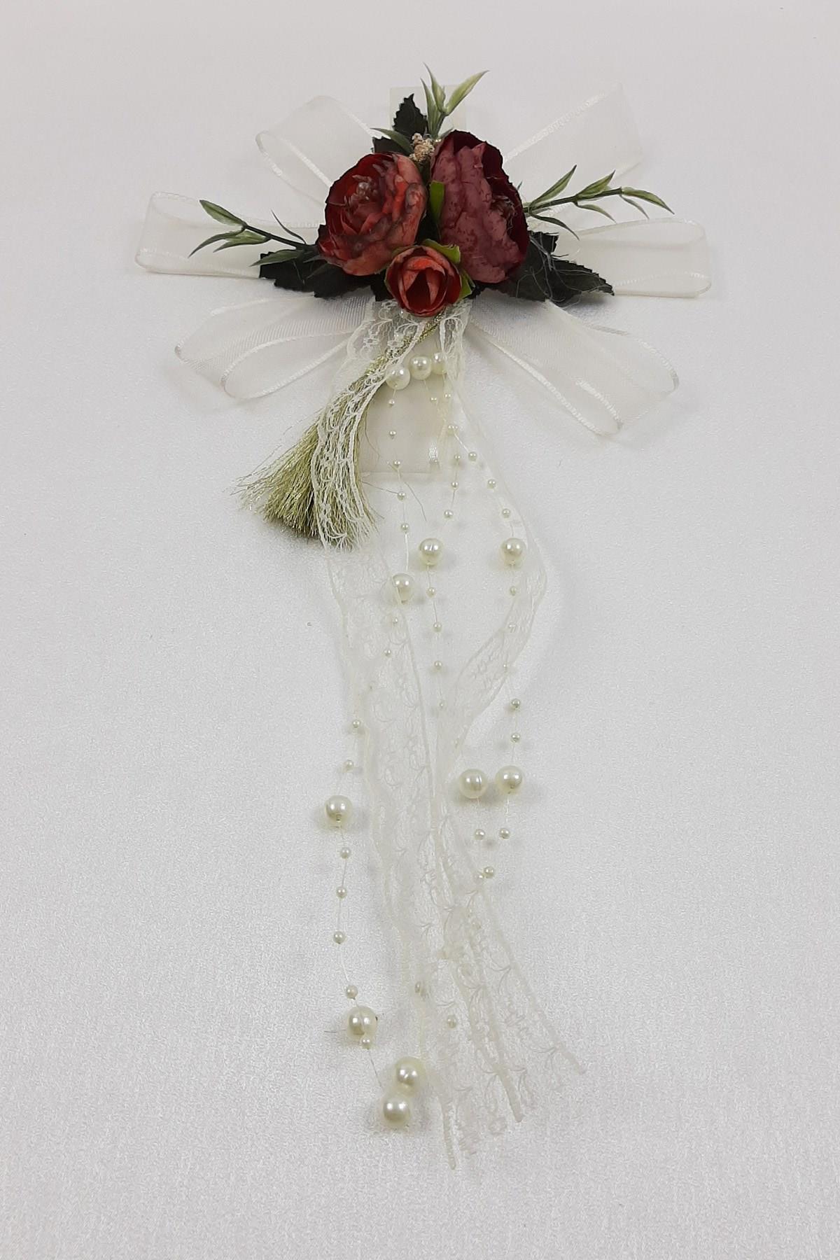 Toptan Bordo Rengi Bohça Bavul Süsü