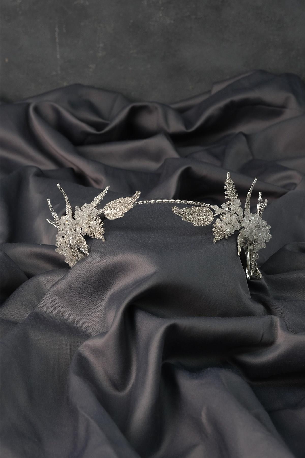 Wholesale Double Sided Special Design Hair Accessory Bridal Crown