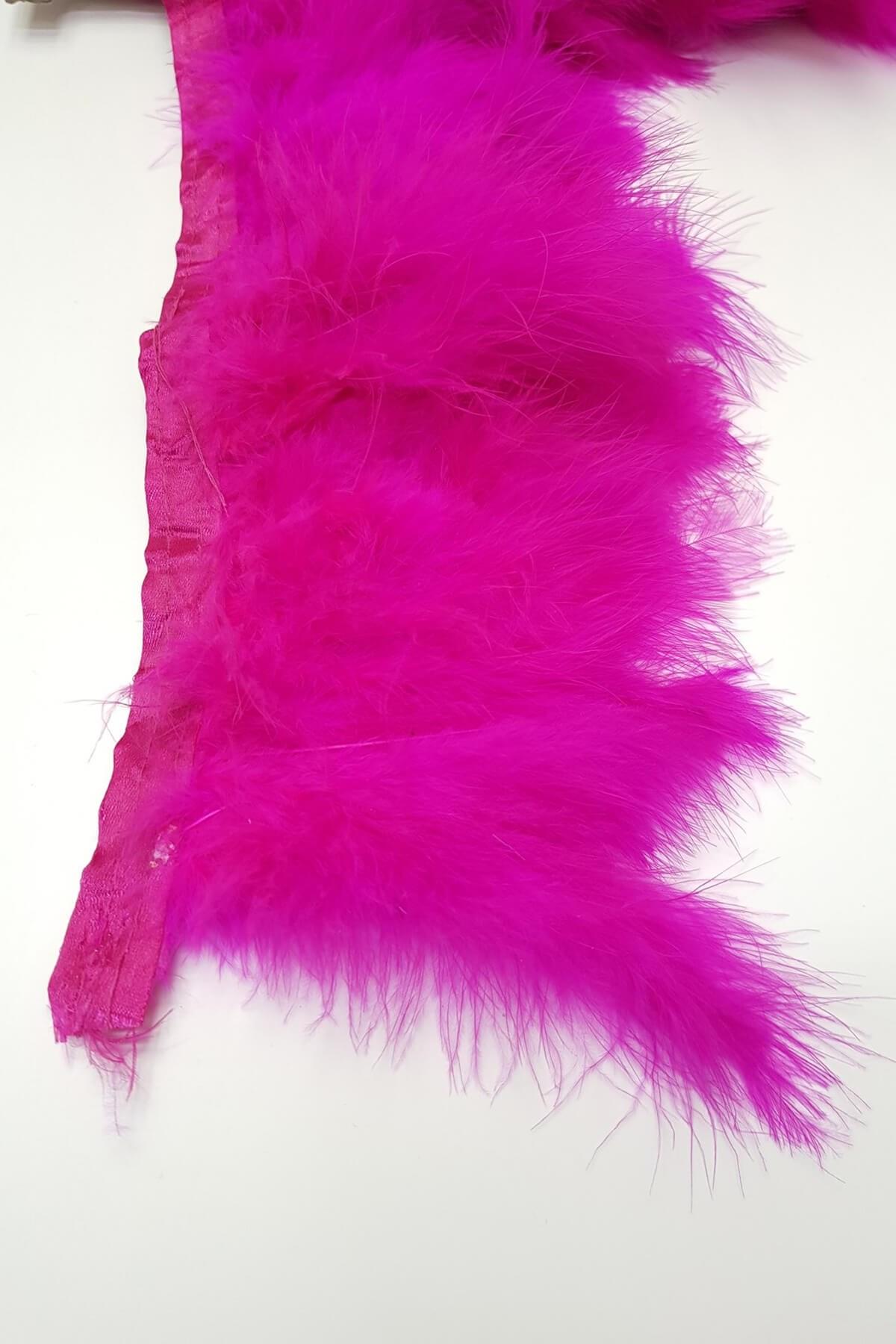 Wholesale Fuchsia Maya Feather 1 mt