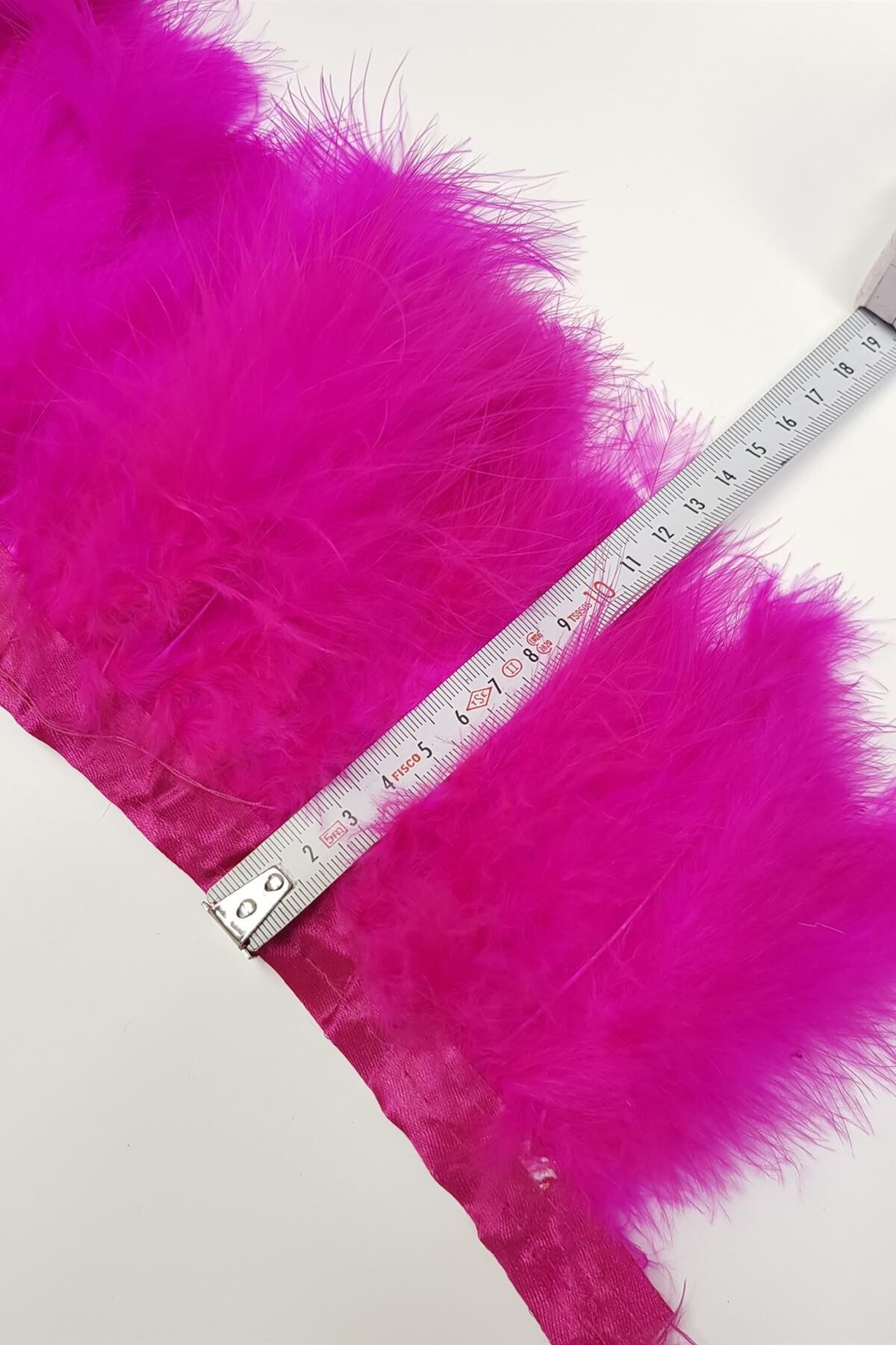 Wholesale Fuchsia Maya Feather 1 mt