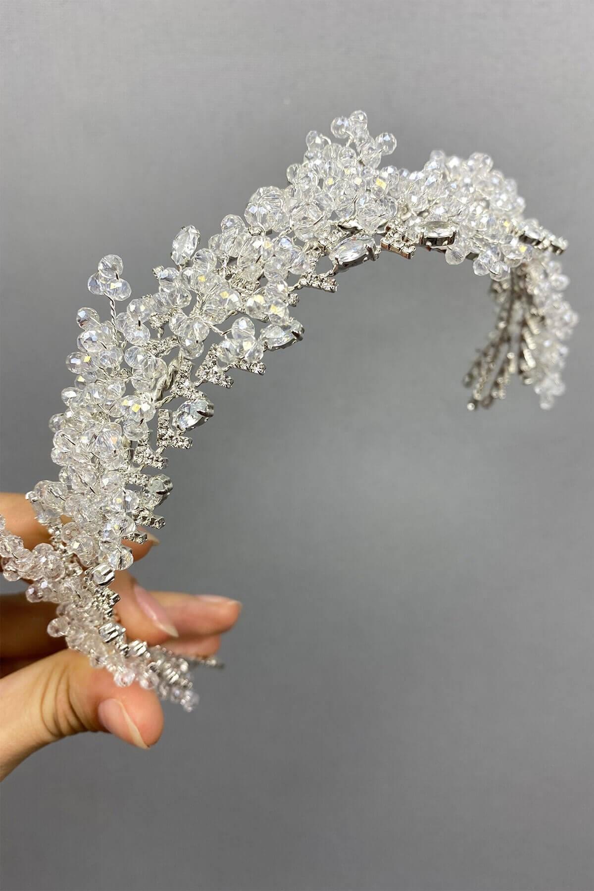 Wholesale Silver Color Carmen Bridal Crown