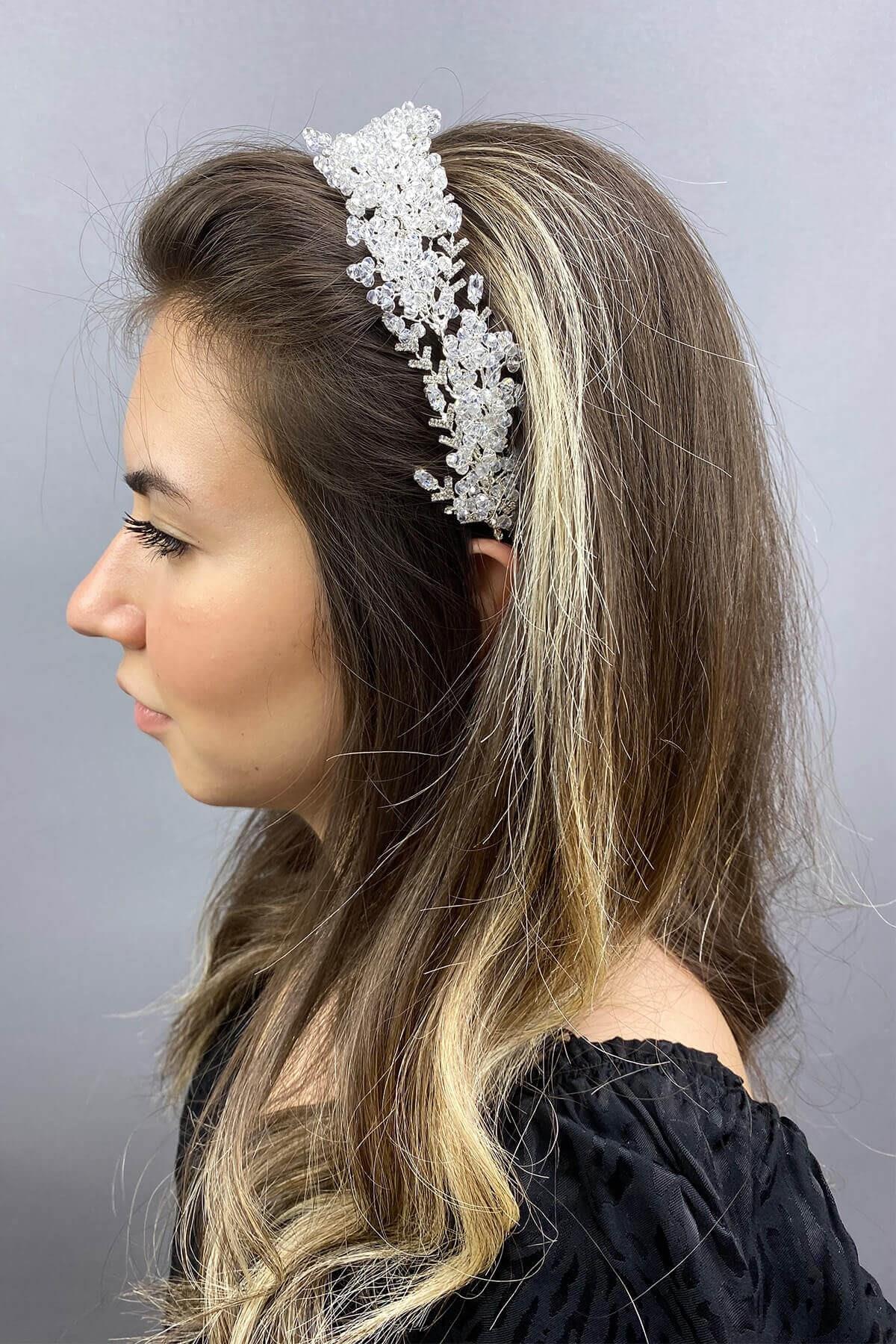 Wholesale Silver Color Carmen Bridal Crown