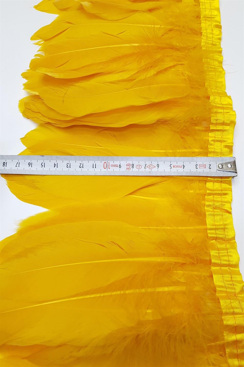 Wholesale Dark Yellow Eagle Feather 1 mt