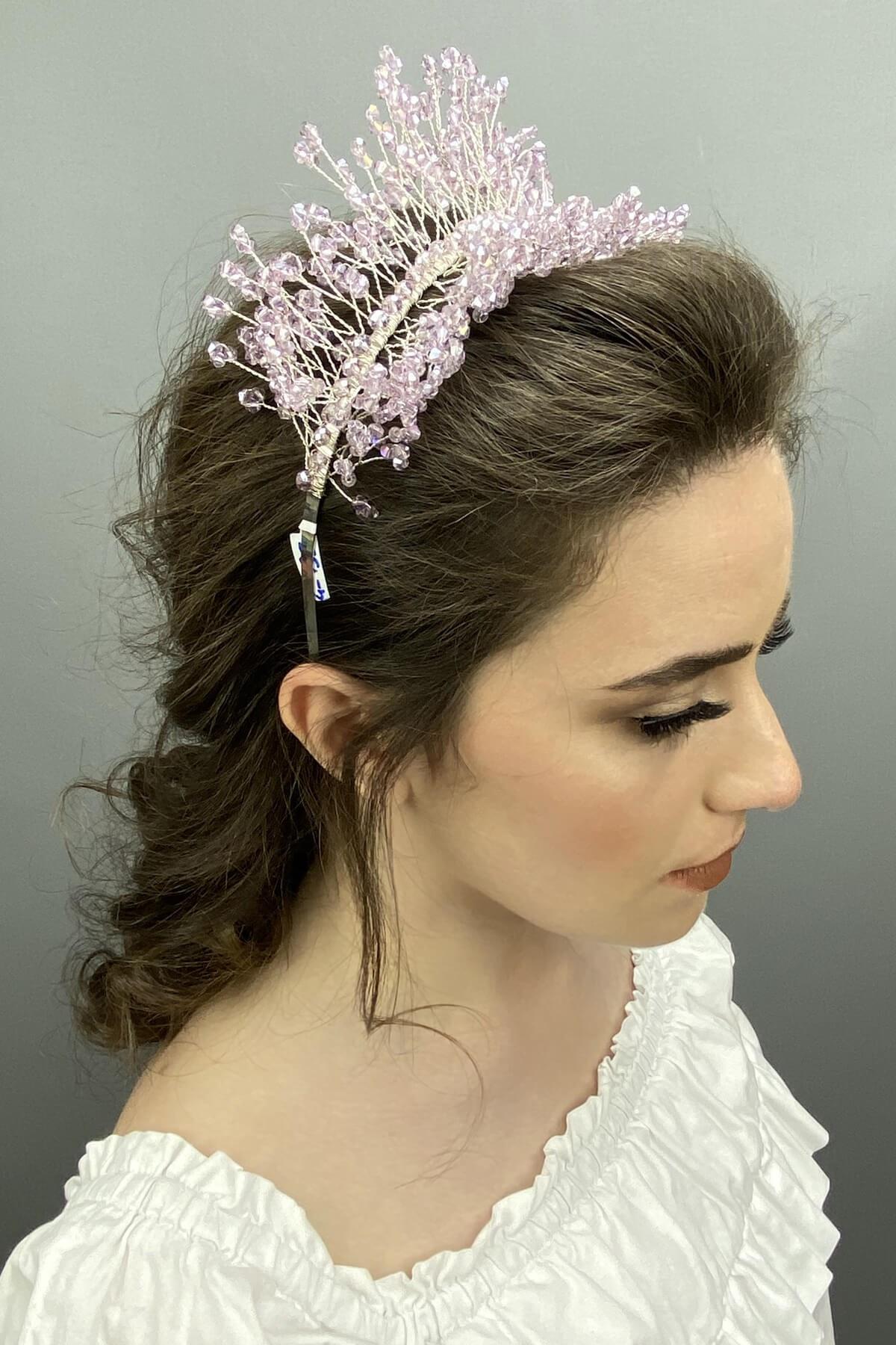 Wholesale Lilla Sirius Crystal Stone Henna and Bridal Crown