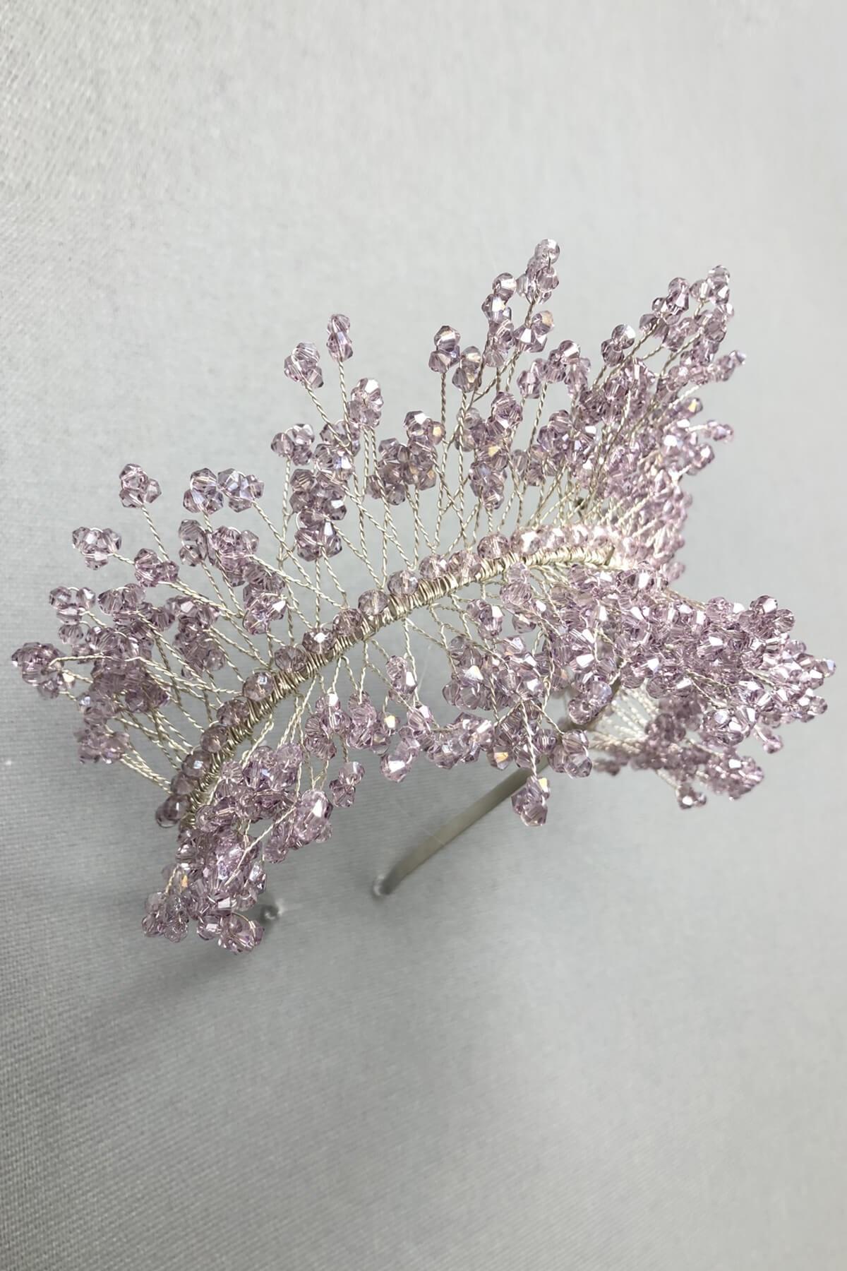 Wholesale Lilla Sirius Crystal Stone Henna and Bridal Crown