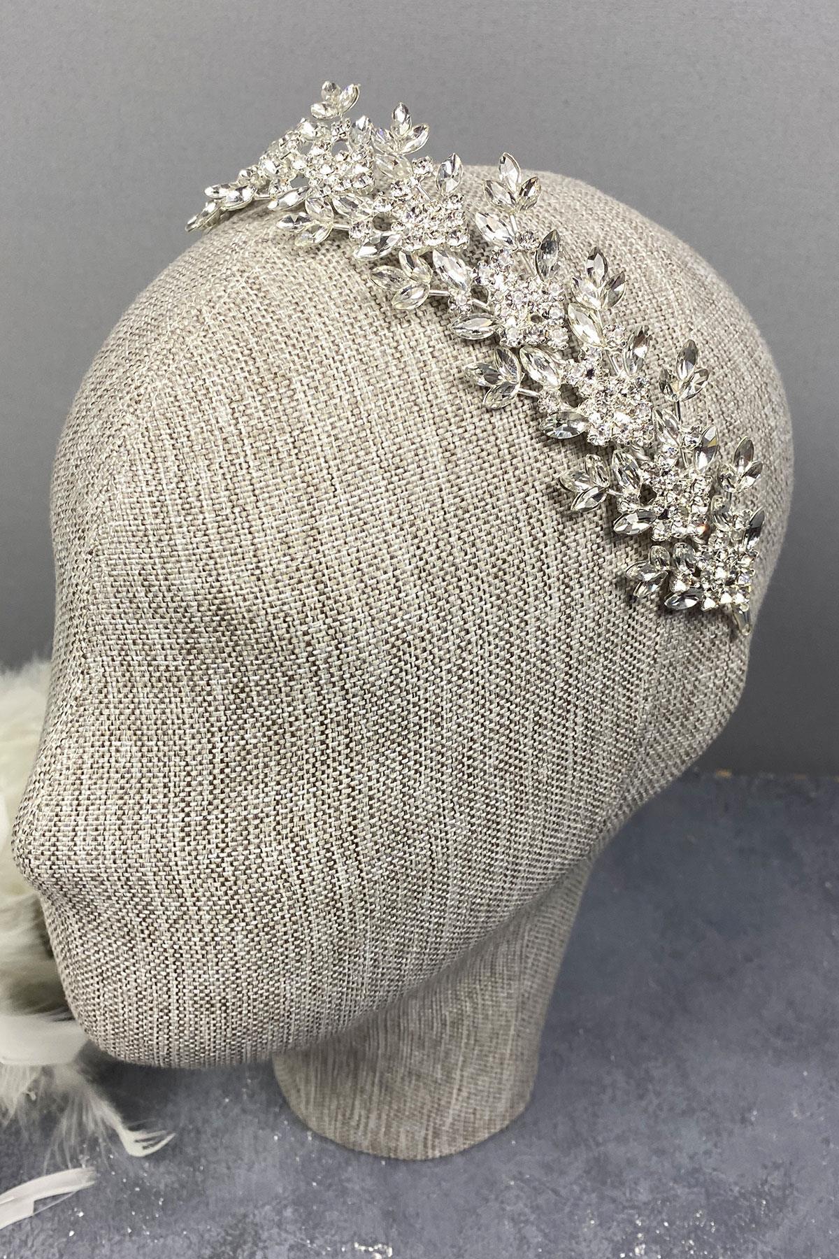 Wholesale Shuttle And Square Shiny Stone Design Bridal Hair Accessory