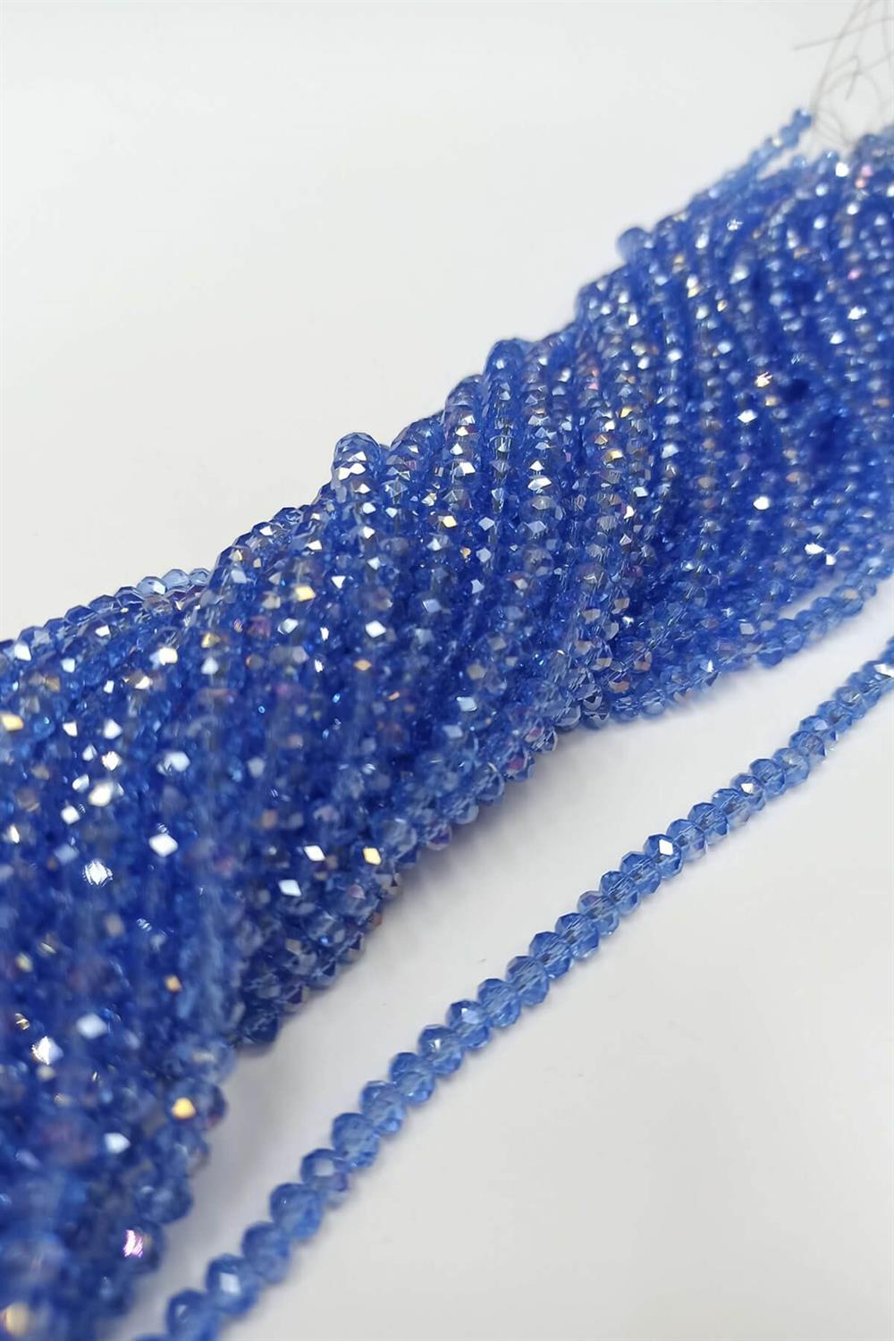 Wholesale Transparent Brown Crystal Beads 6 mm