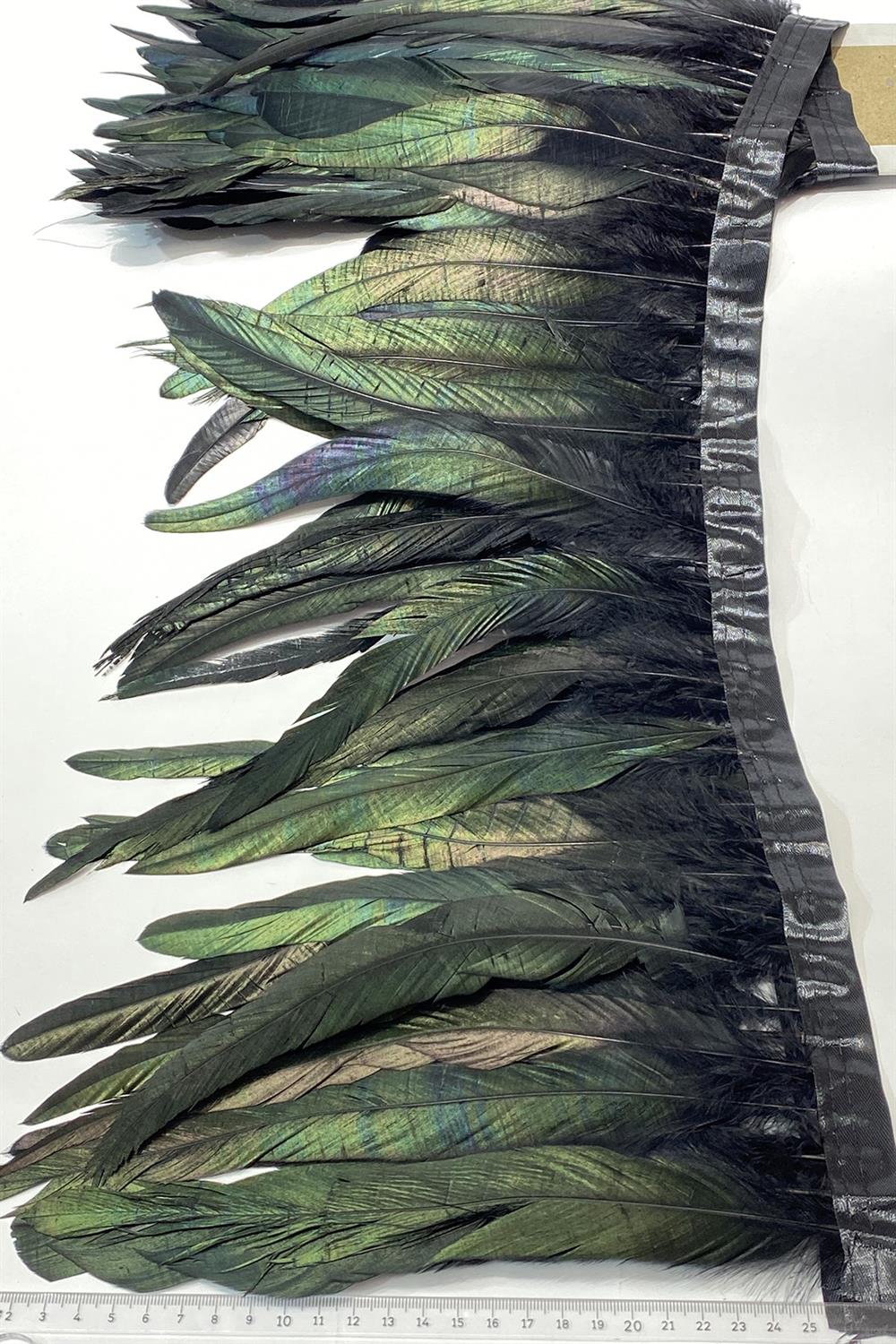 Toptan Siyah Uzun Şandel Tüyü 1 mt