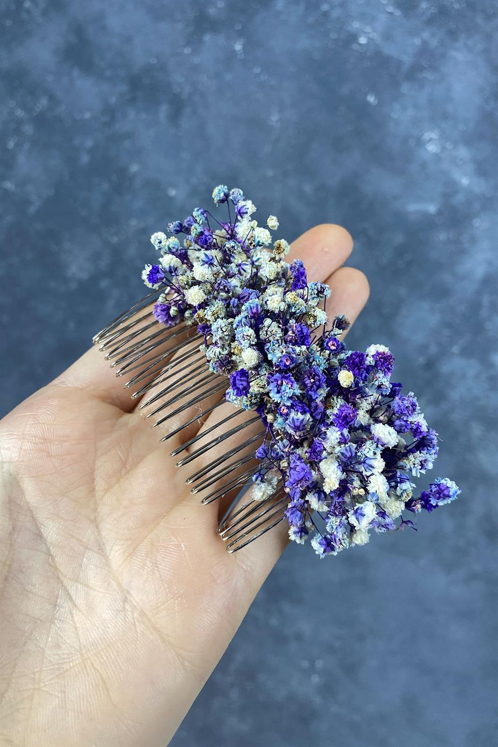 Wholesale Shocked Cipso Floral Bridal Accessory Hair Clip