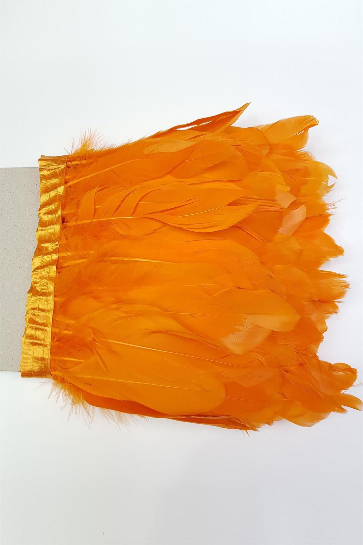 Wholesale Orange Eagle Feather 1 meter