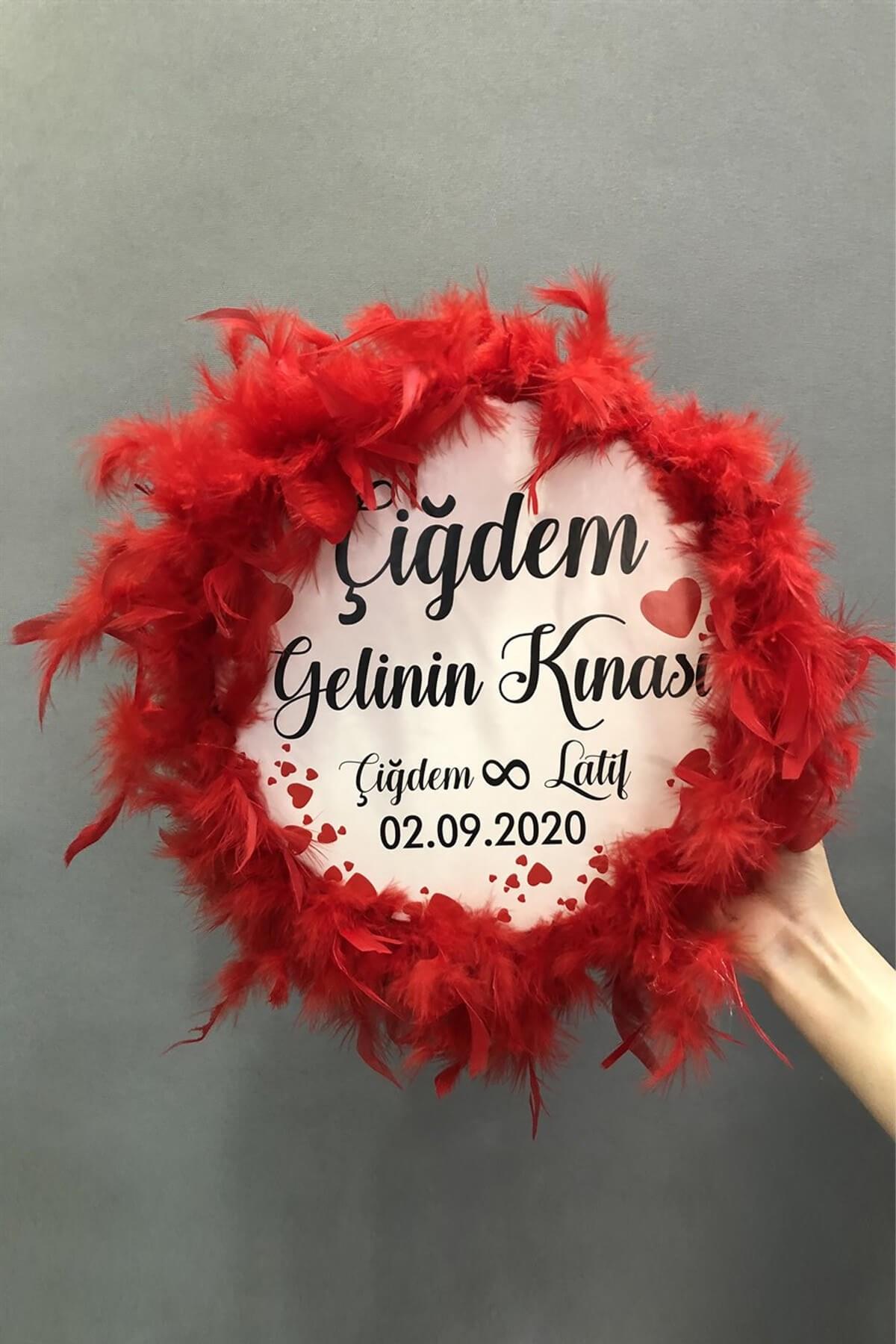 Wholesale Feathered Bridal Tambourine