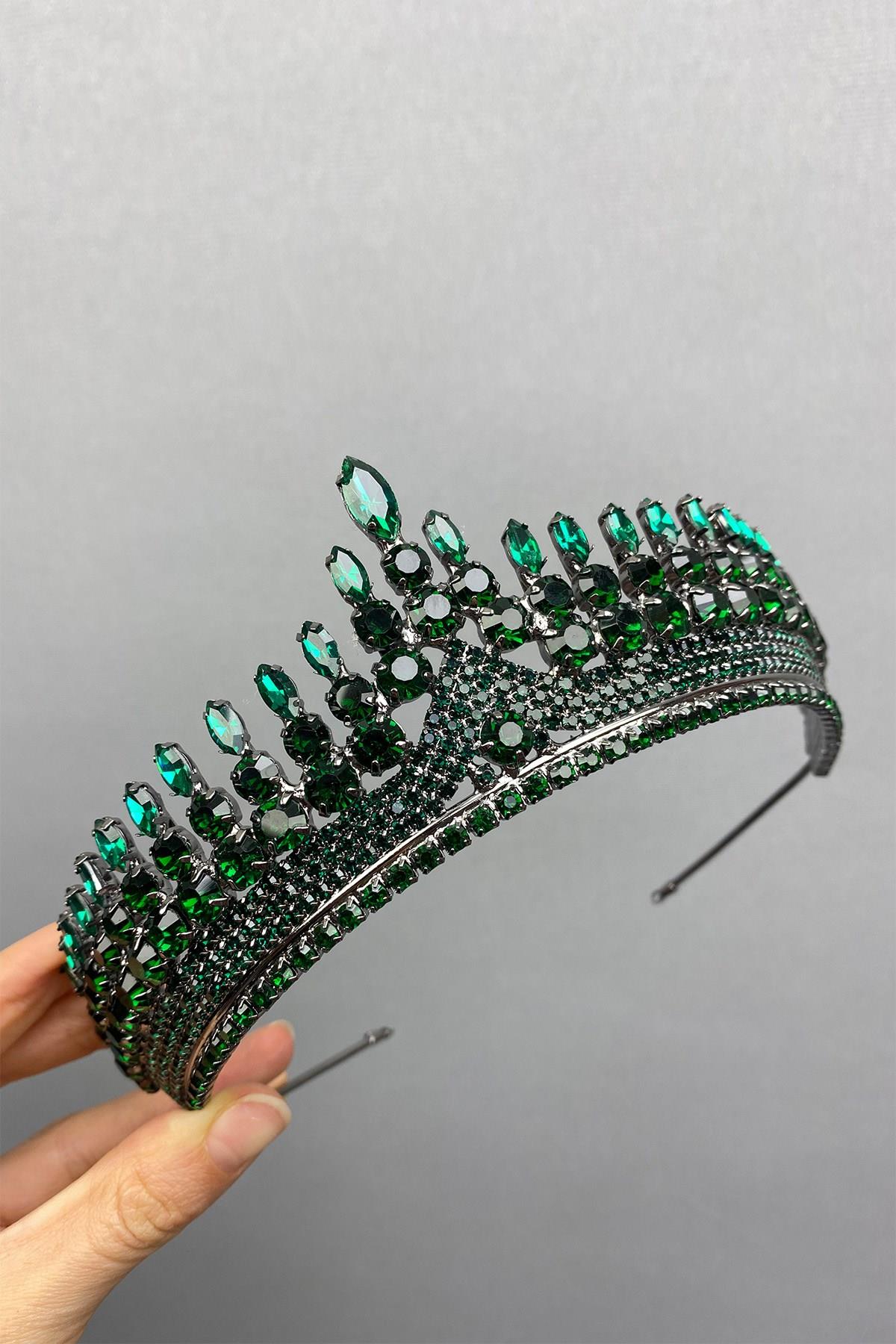 Wholesale Green Anteras Henna Bridal Crown