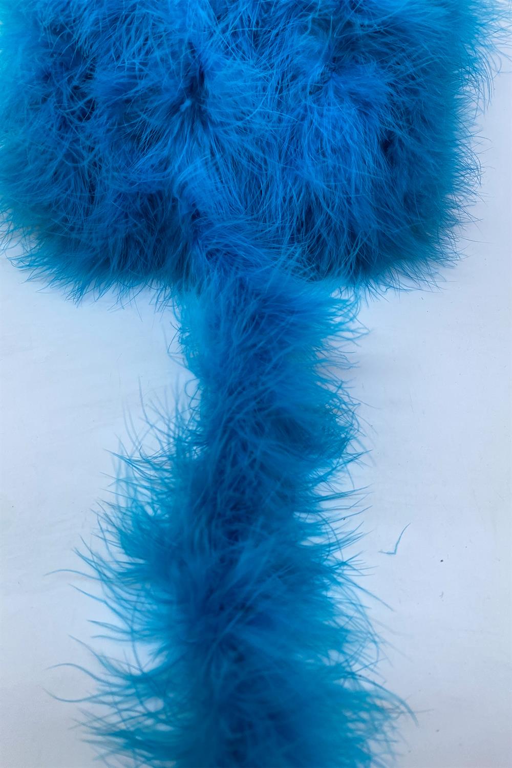 Tquoise Fox Hair, Cat Tail Hair Thick